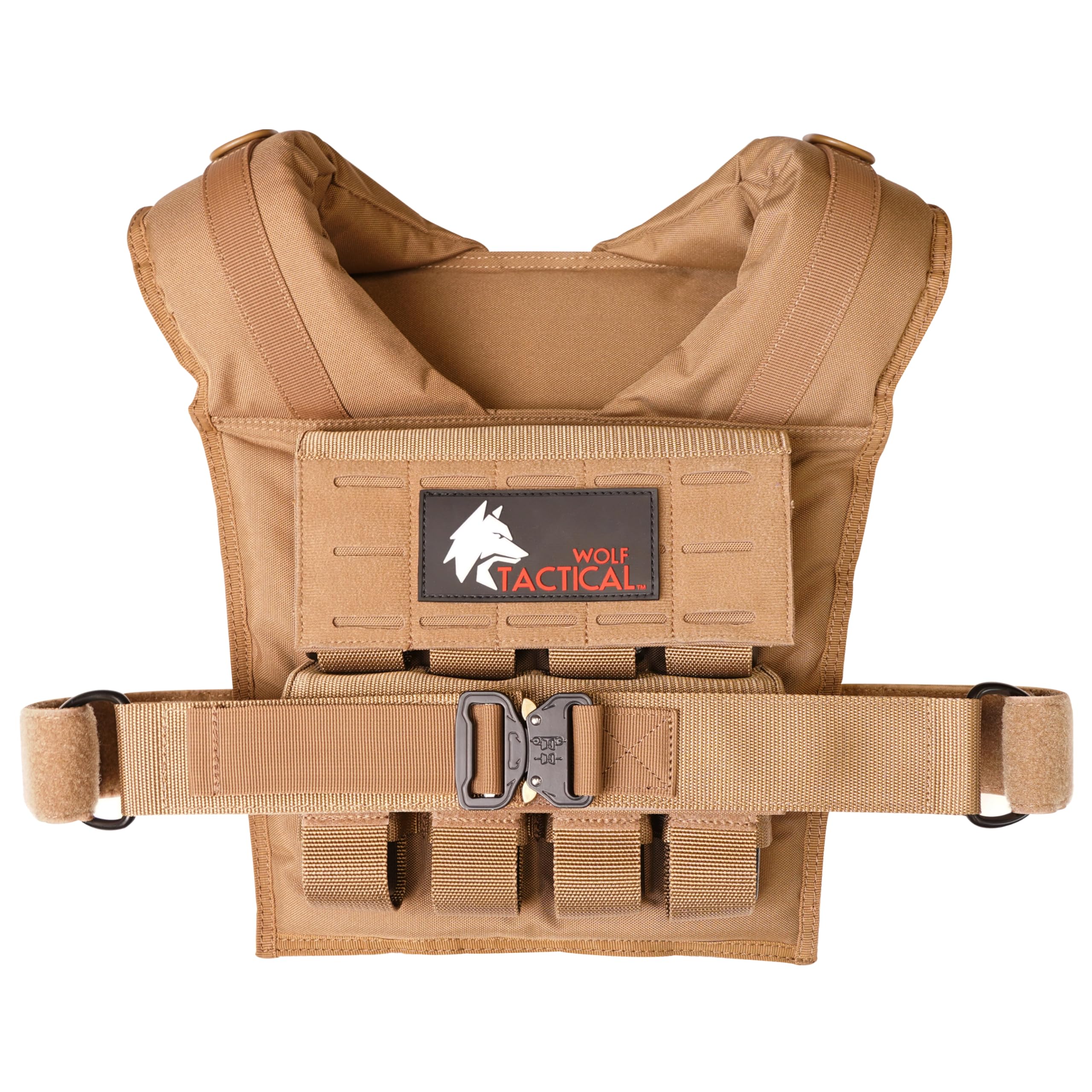 WOLF TACTICAL 35 lb Weighted Training Vest