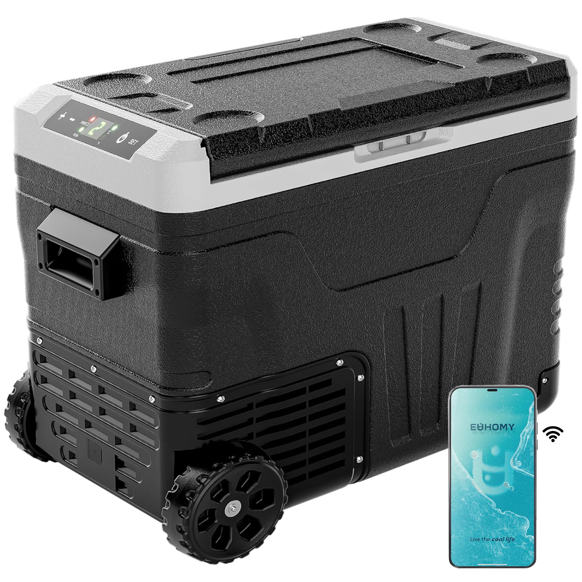 EUHOMY 53QT Portable Refrigerator