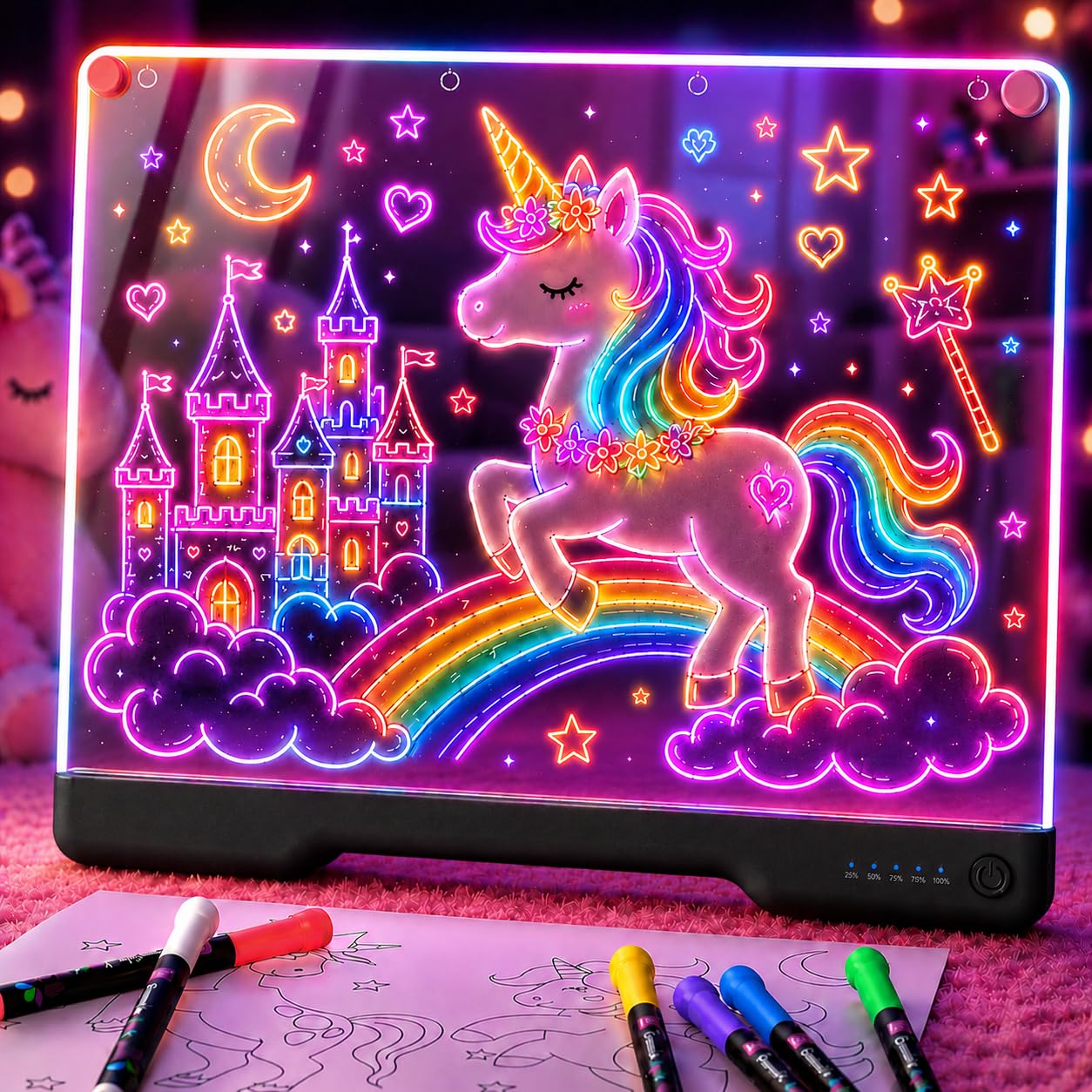Geokay 16" Rechargeable LED Drawing Board