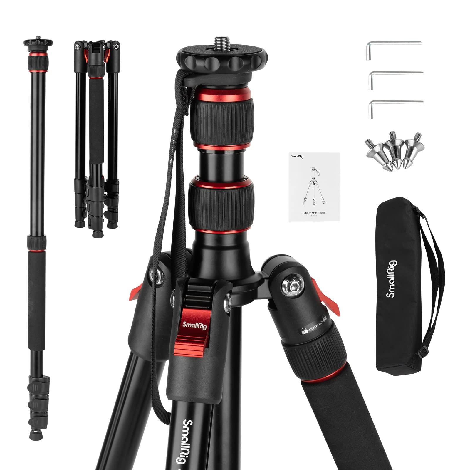 SmallRig T-10 Aluminum Tripod