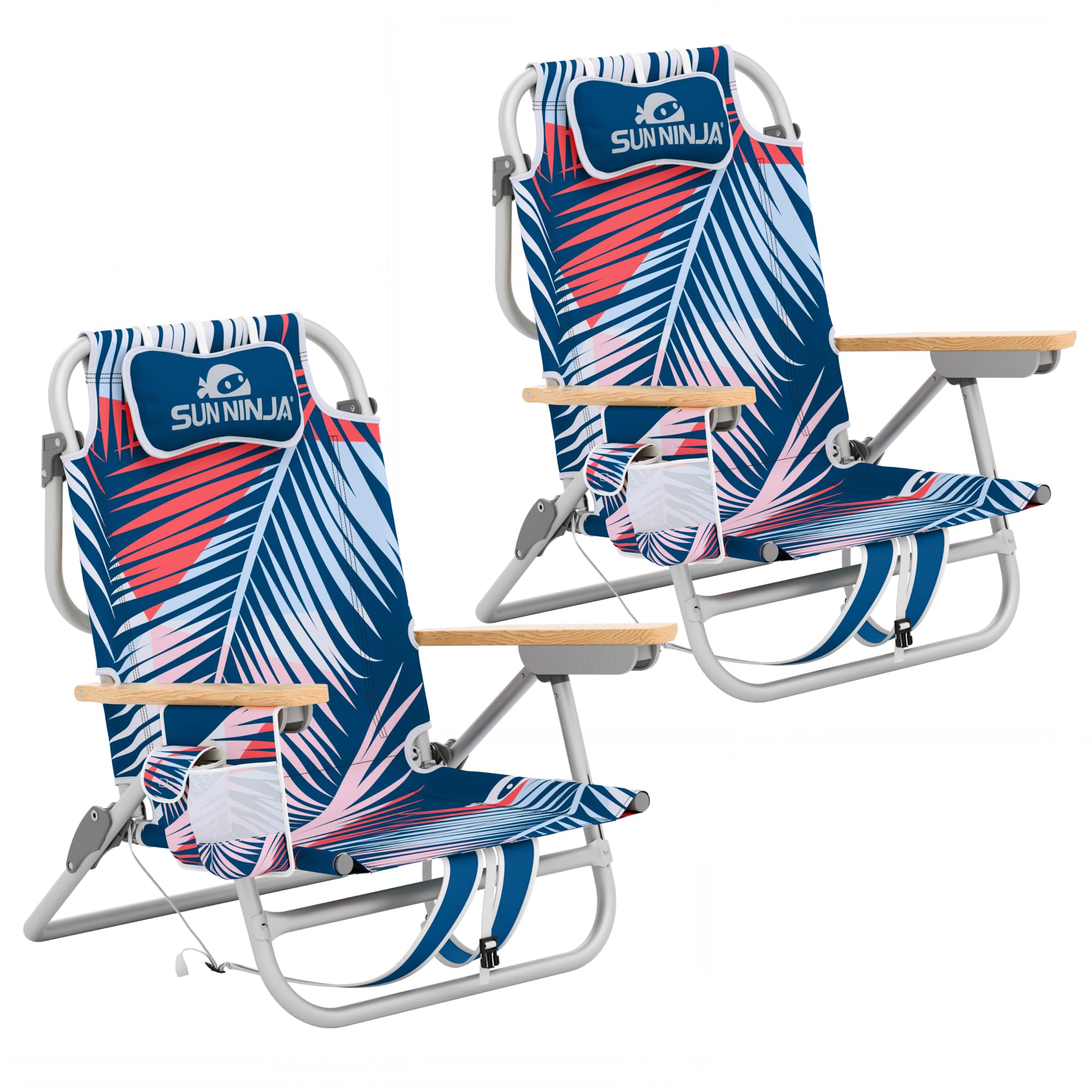 SUN NINJA Folding Beach Chair