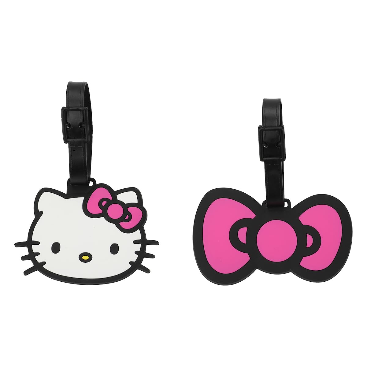 Bioworld Hello Kitty Luggage Tags, 2-Pack