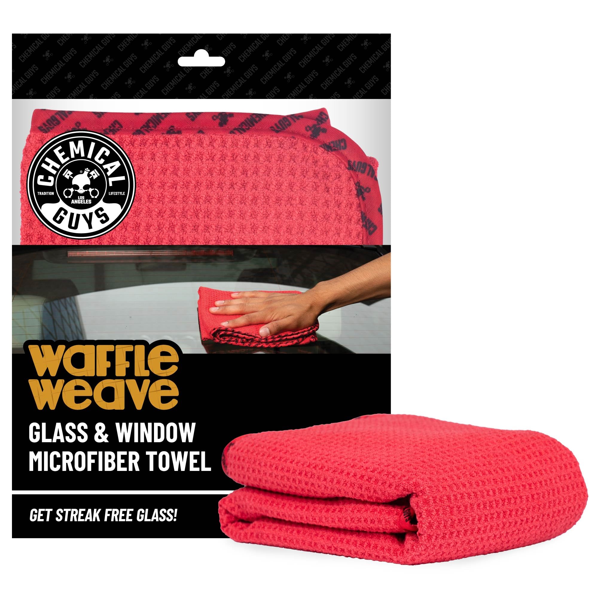 Chemical Guys Waffle Weave Glass & Window Towel