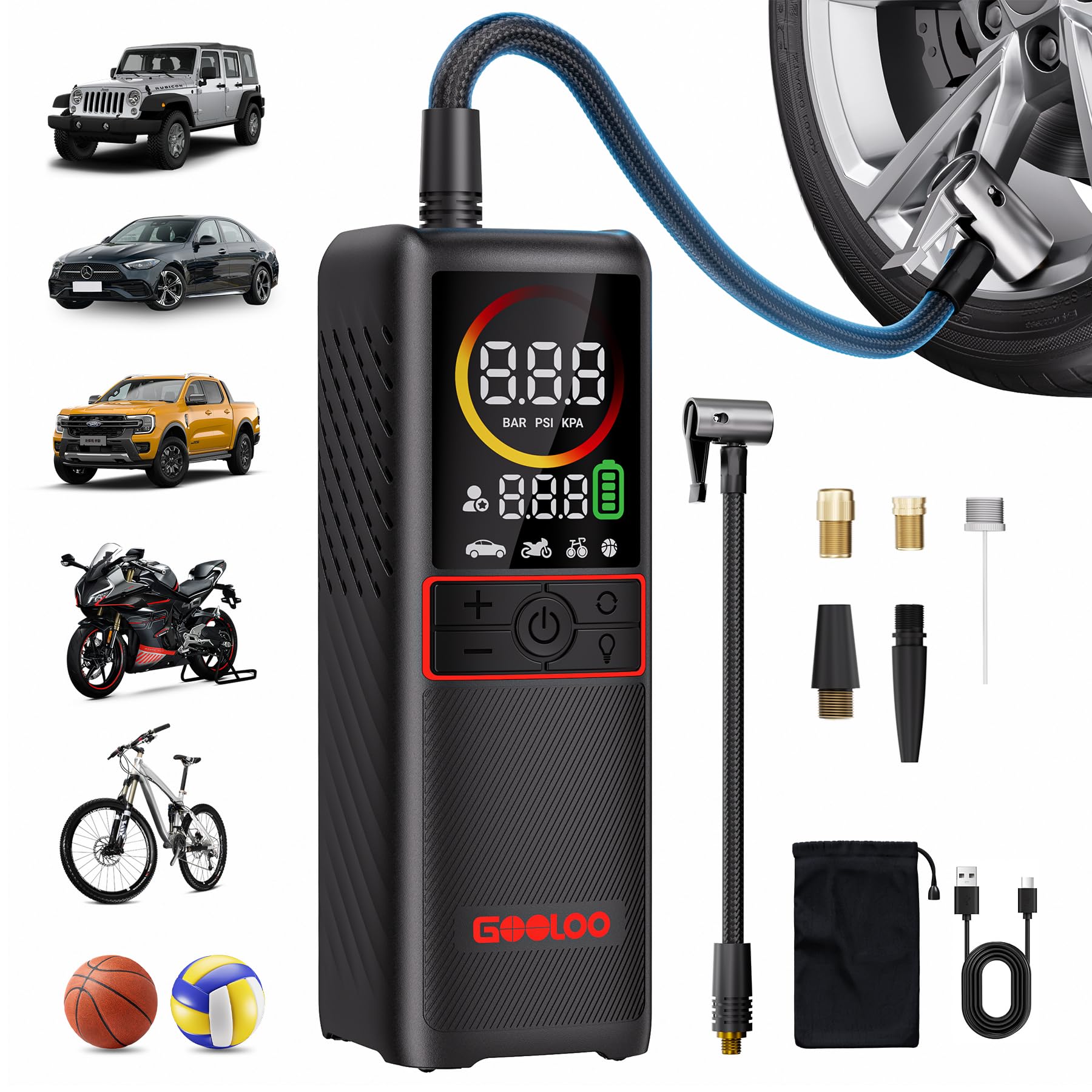 GOOLOO GT160 Tire Inflator