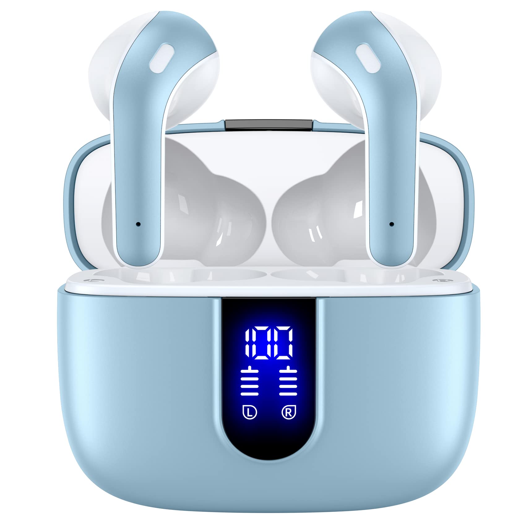 TAGRY True Wireless Earbuds with Charging Case