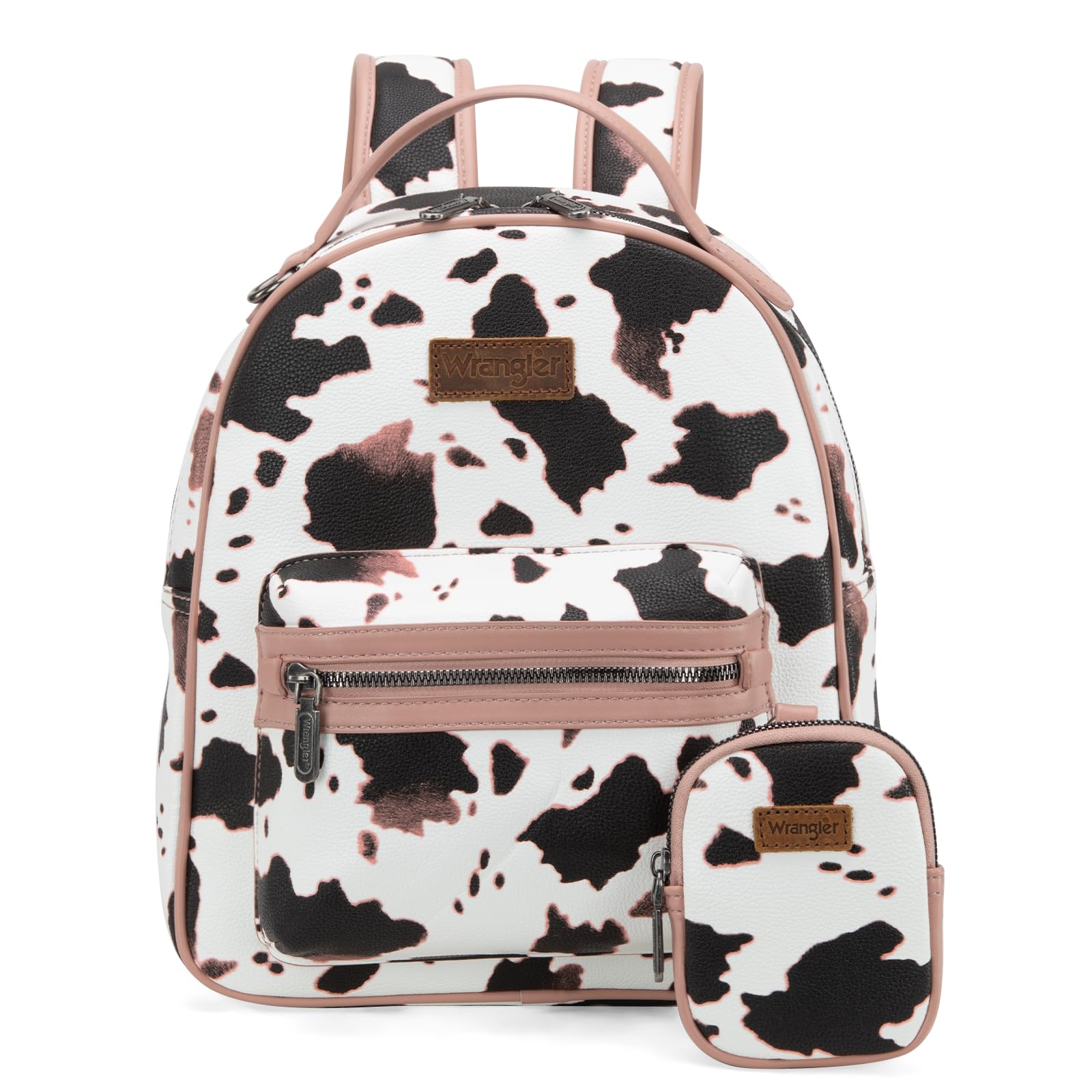 Montana West Wrangler Cow Print Backpack