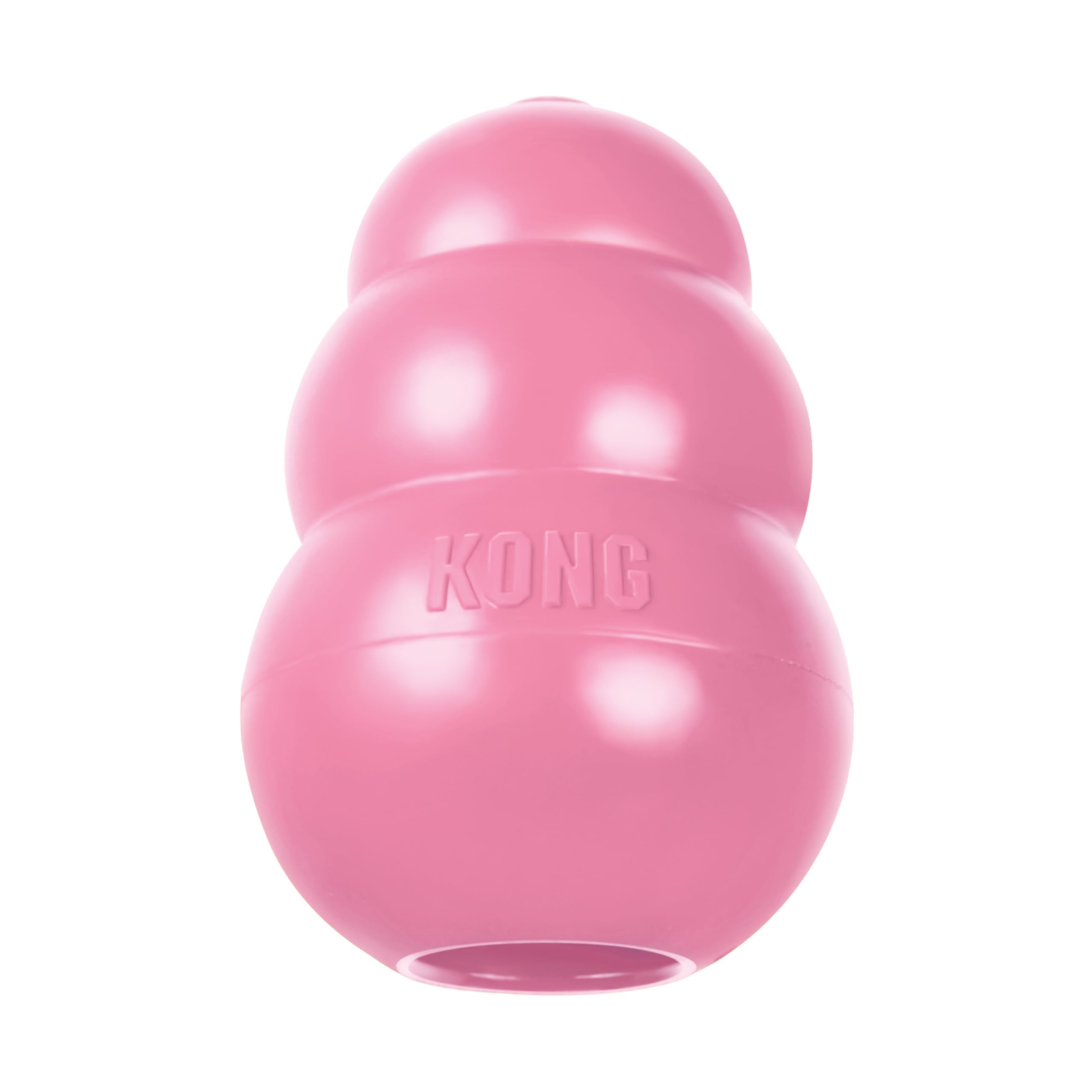 KONG Puppy Natural Rubber Chew Toy for Large Puppies, Pink
