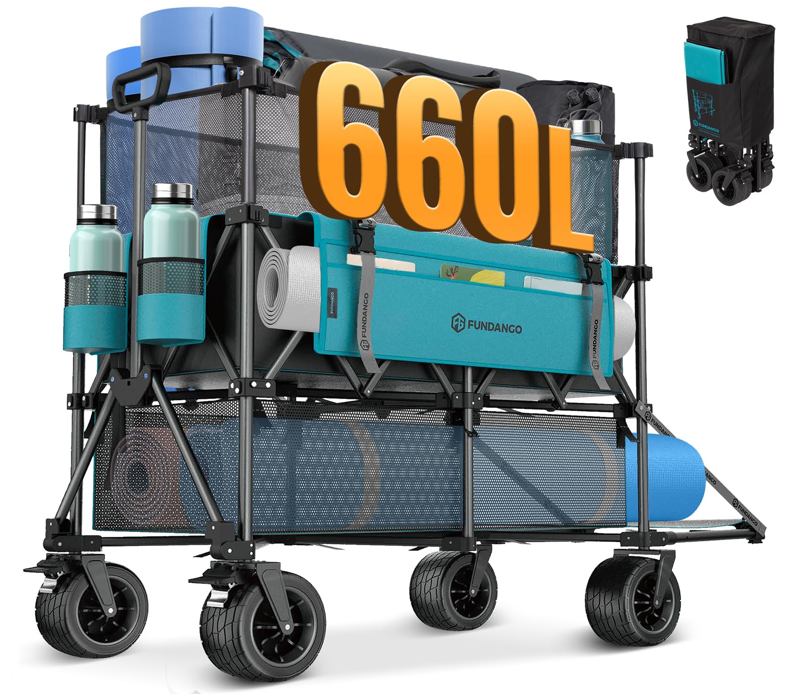 FUNDANGO 660L Double Decker Wagon