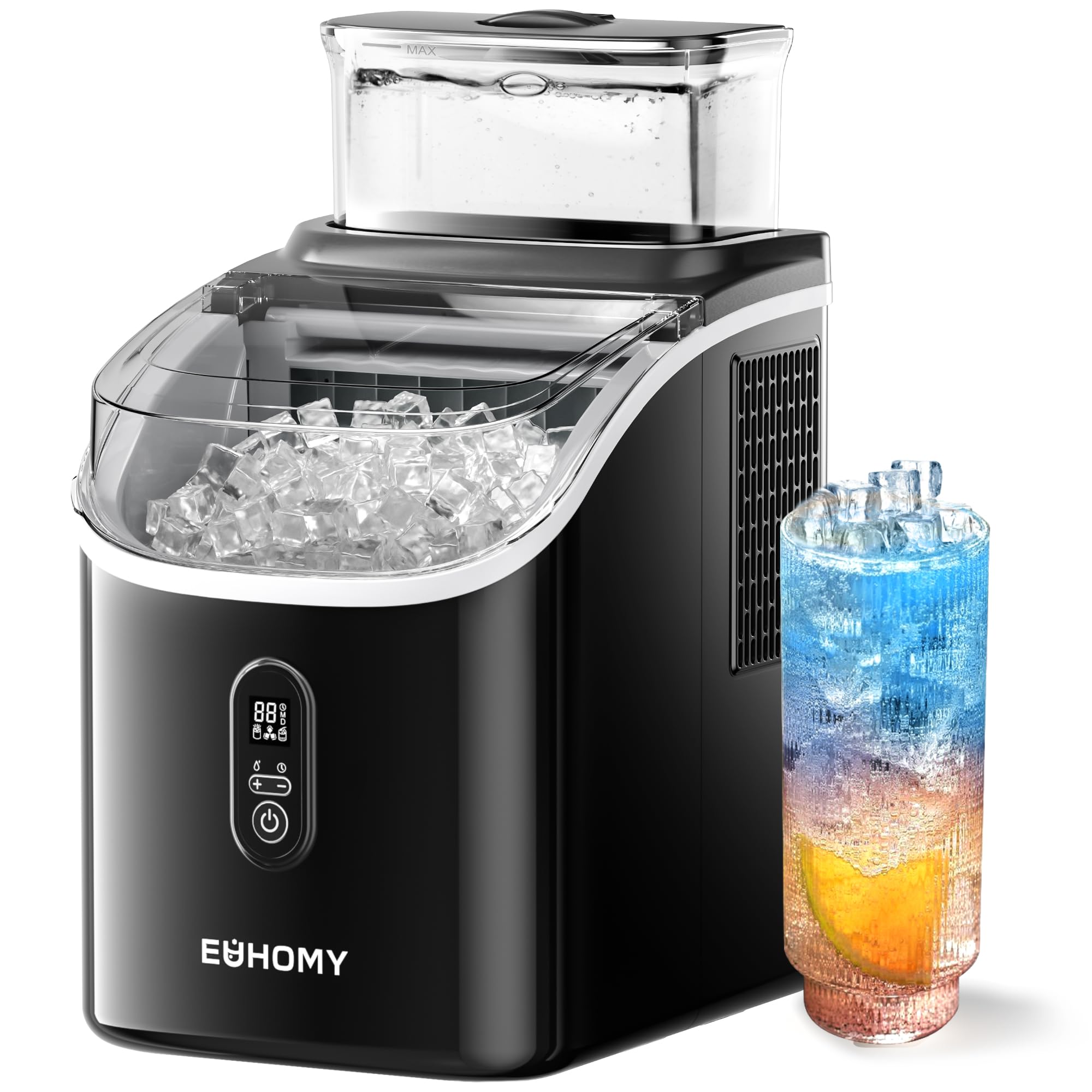 EUHOMY Ice Cube Maker Machine