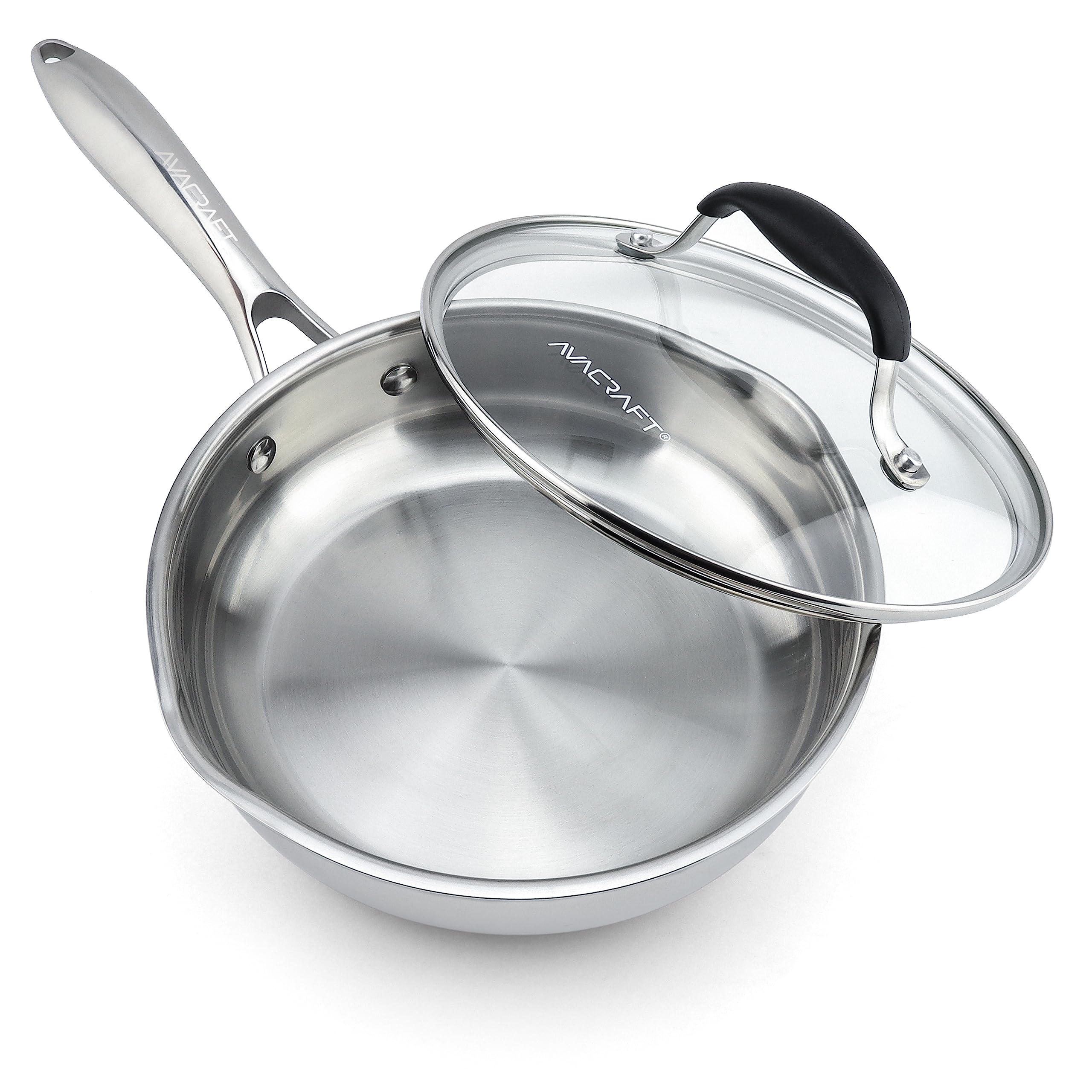 AVACRAFT 8 Inch 18/10 Frying Pan