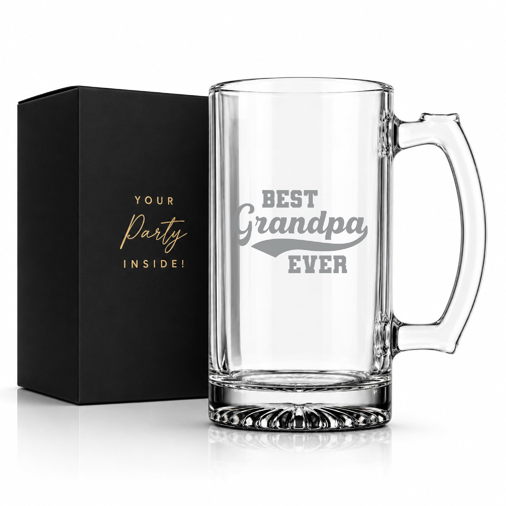 Your Dream Party Shop Best Grandpa Ever Beer Glass