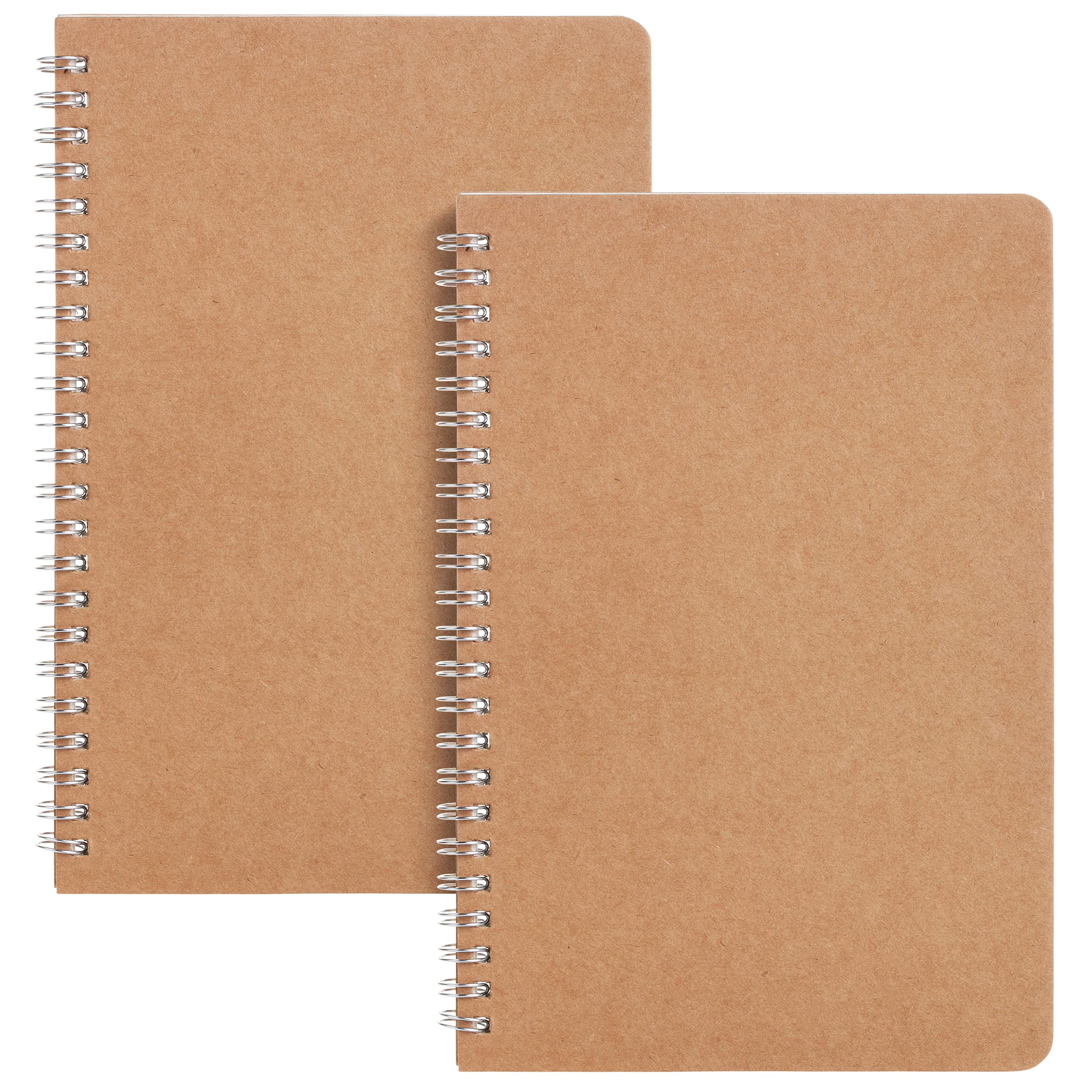 Mr. Pen Kraft Spiral Notebooks, 2-Pack