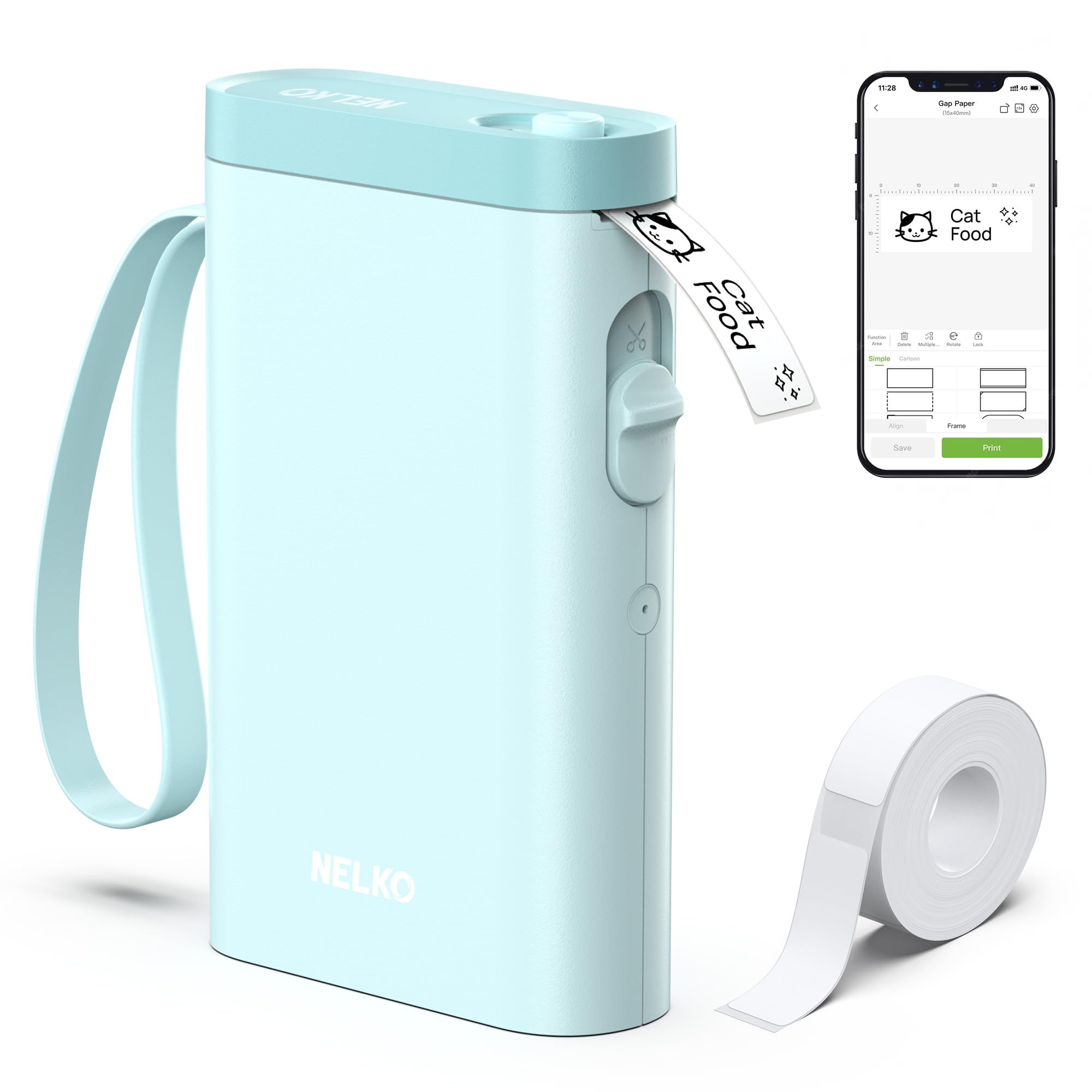 Nelko P21 Bluetooth Label Maker