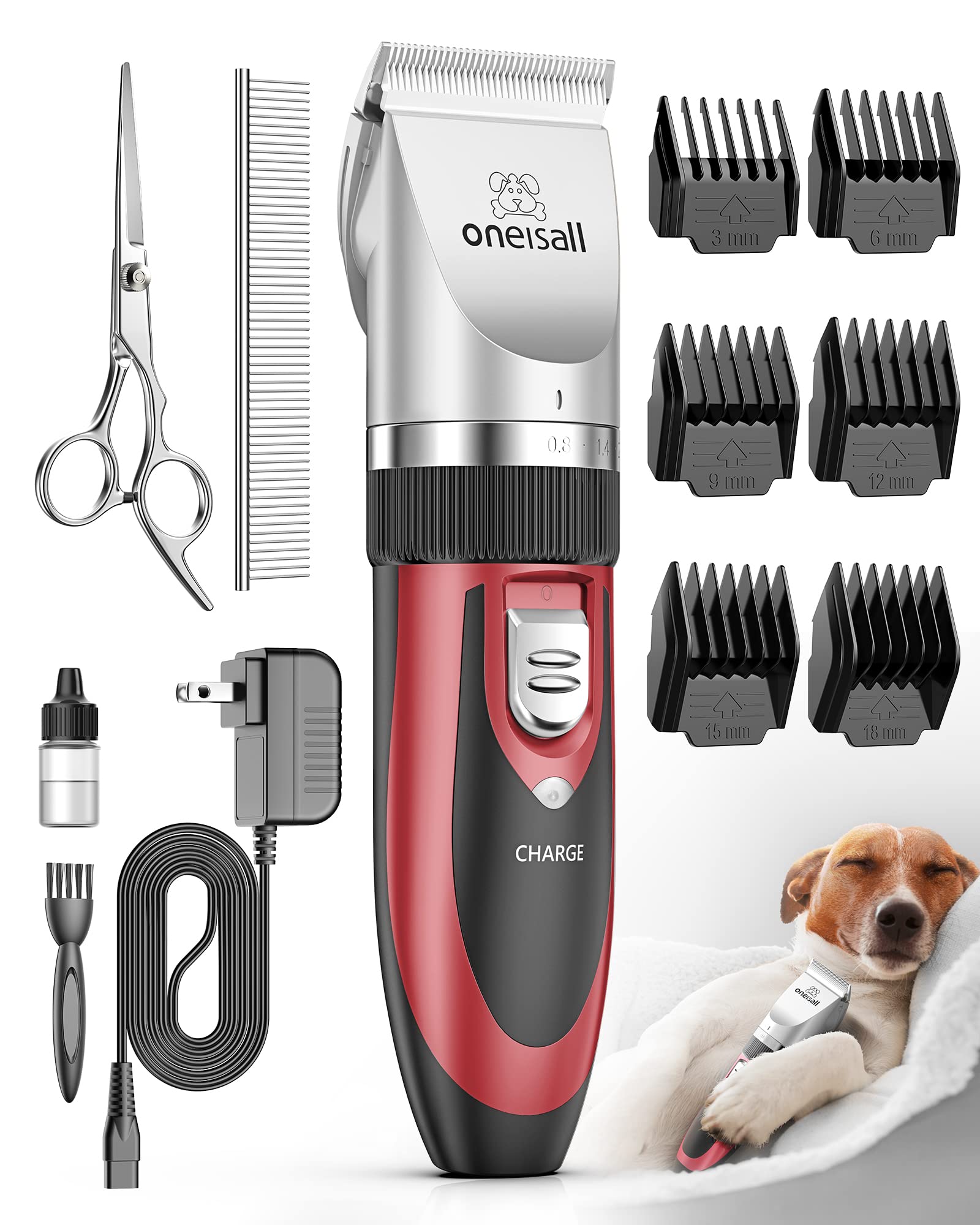 oneisall Dog Clippers Grooming Kit