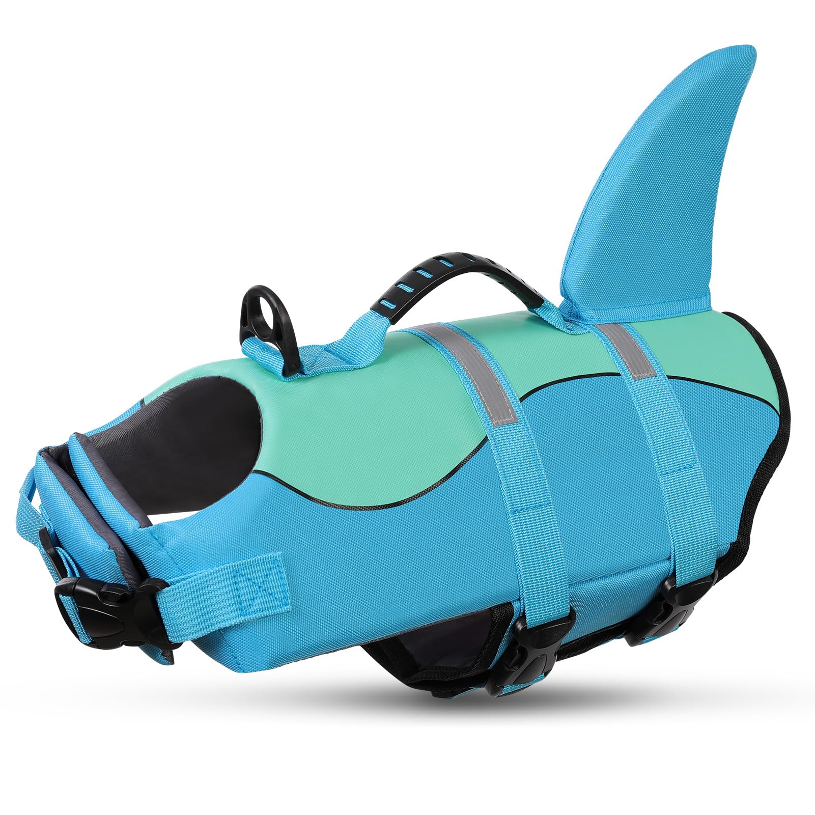 Queenmore Shark Dog Life Jacket, Medium