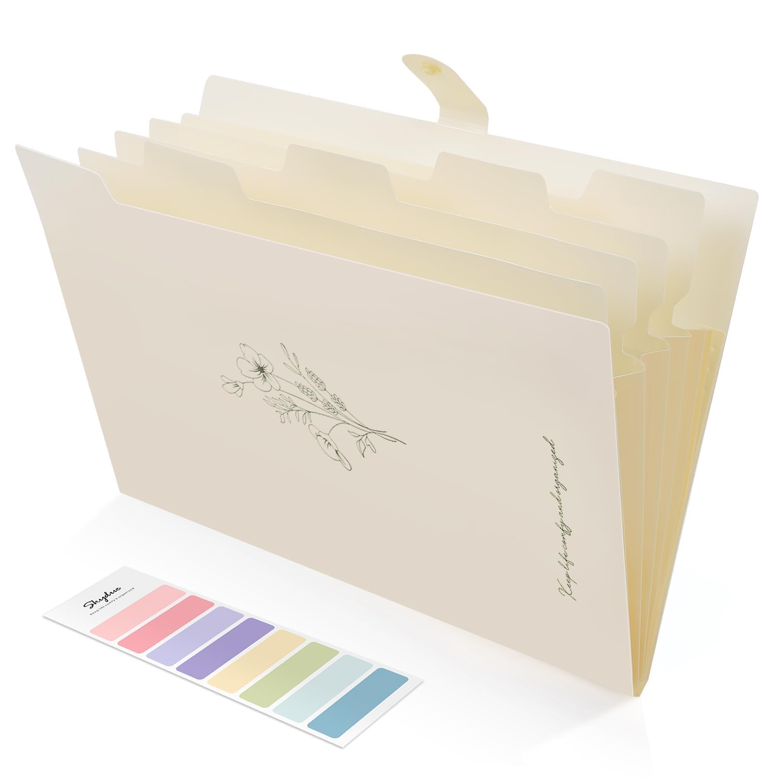 SKYDUE 5-Pocket Expanding File Organizer