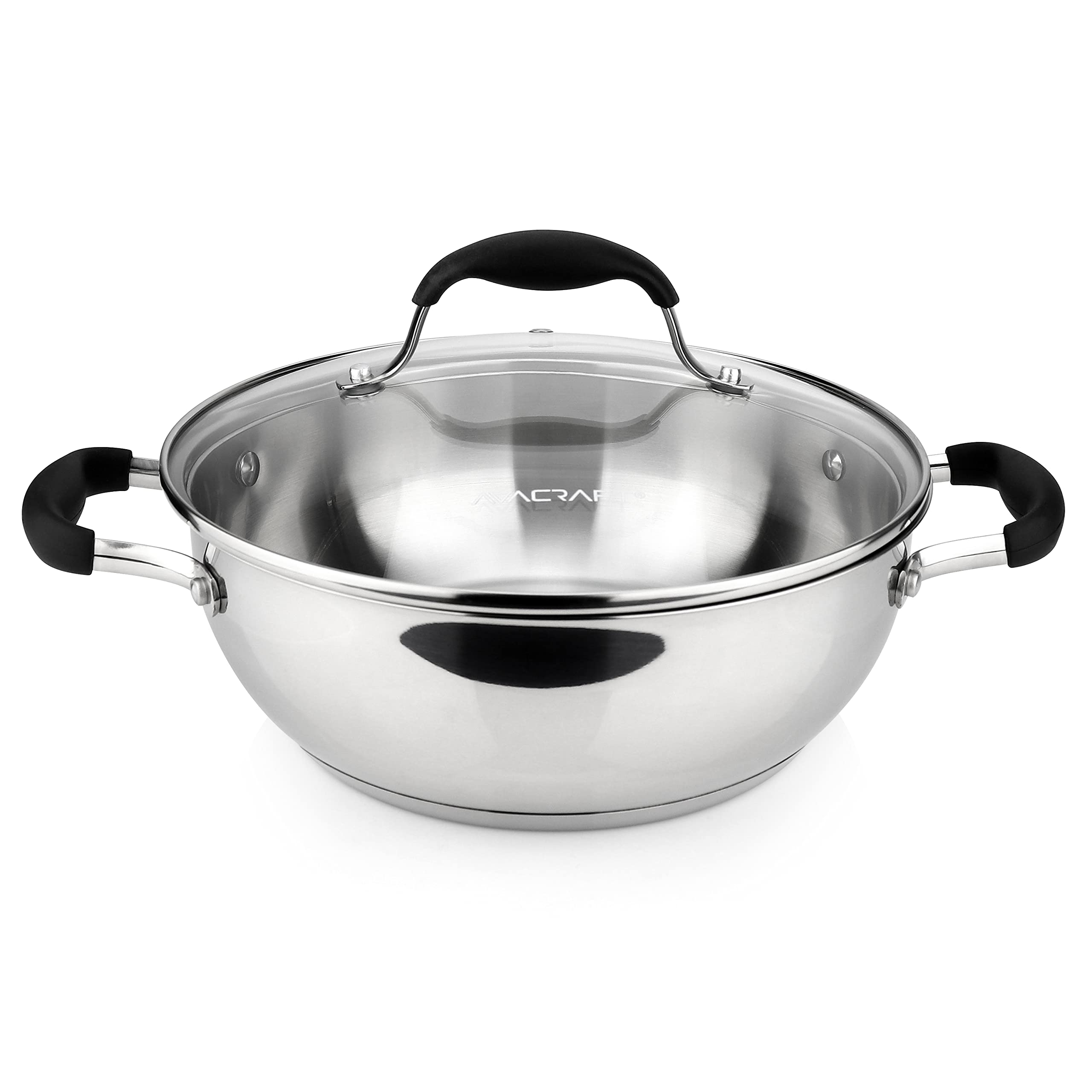AVACRAFT 9 Inch 18/10 Everyday Pan