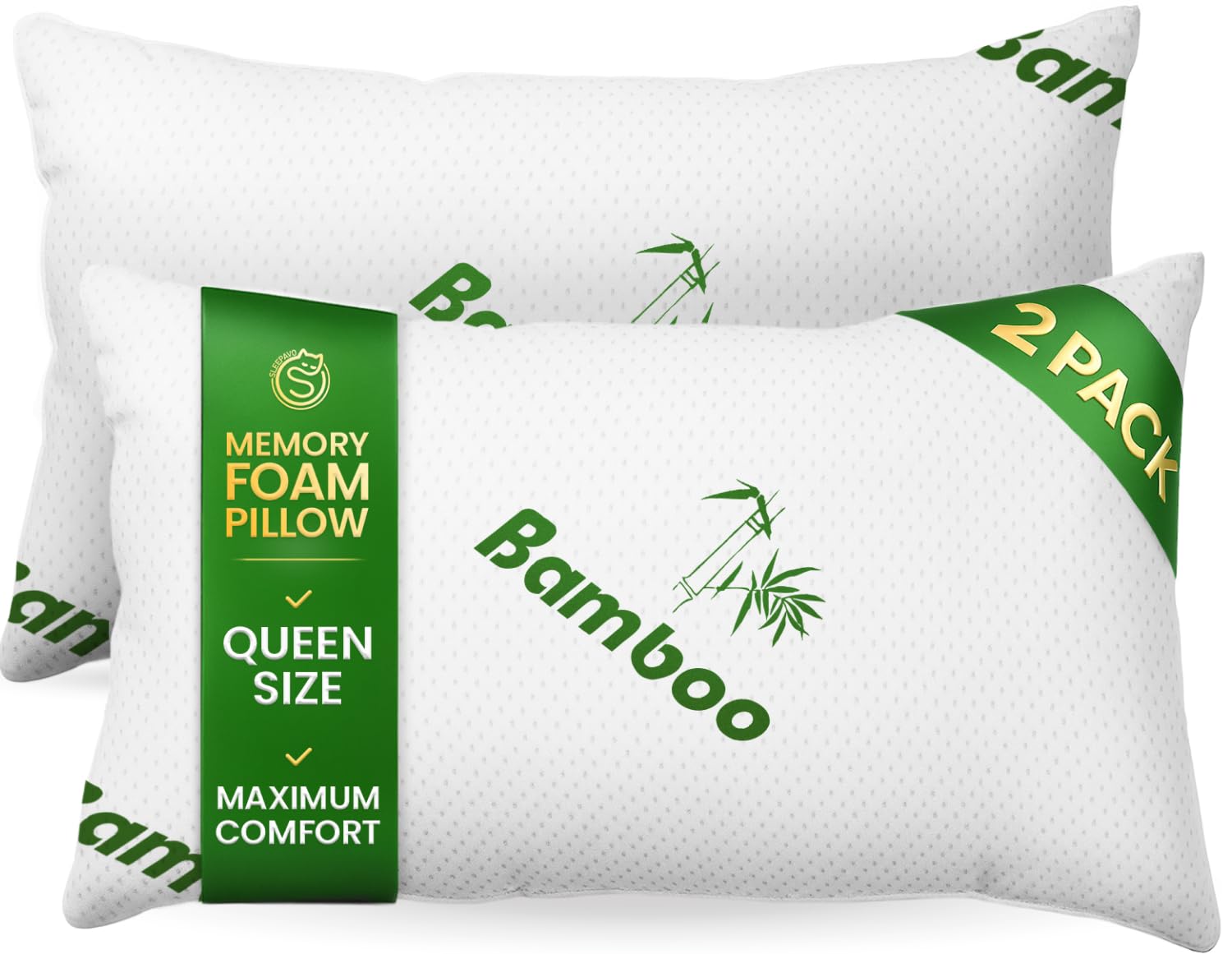 ComfyCool Shredded Memory Foam Pillows