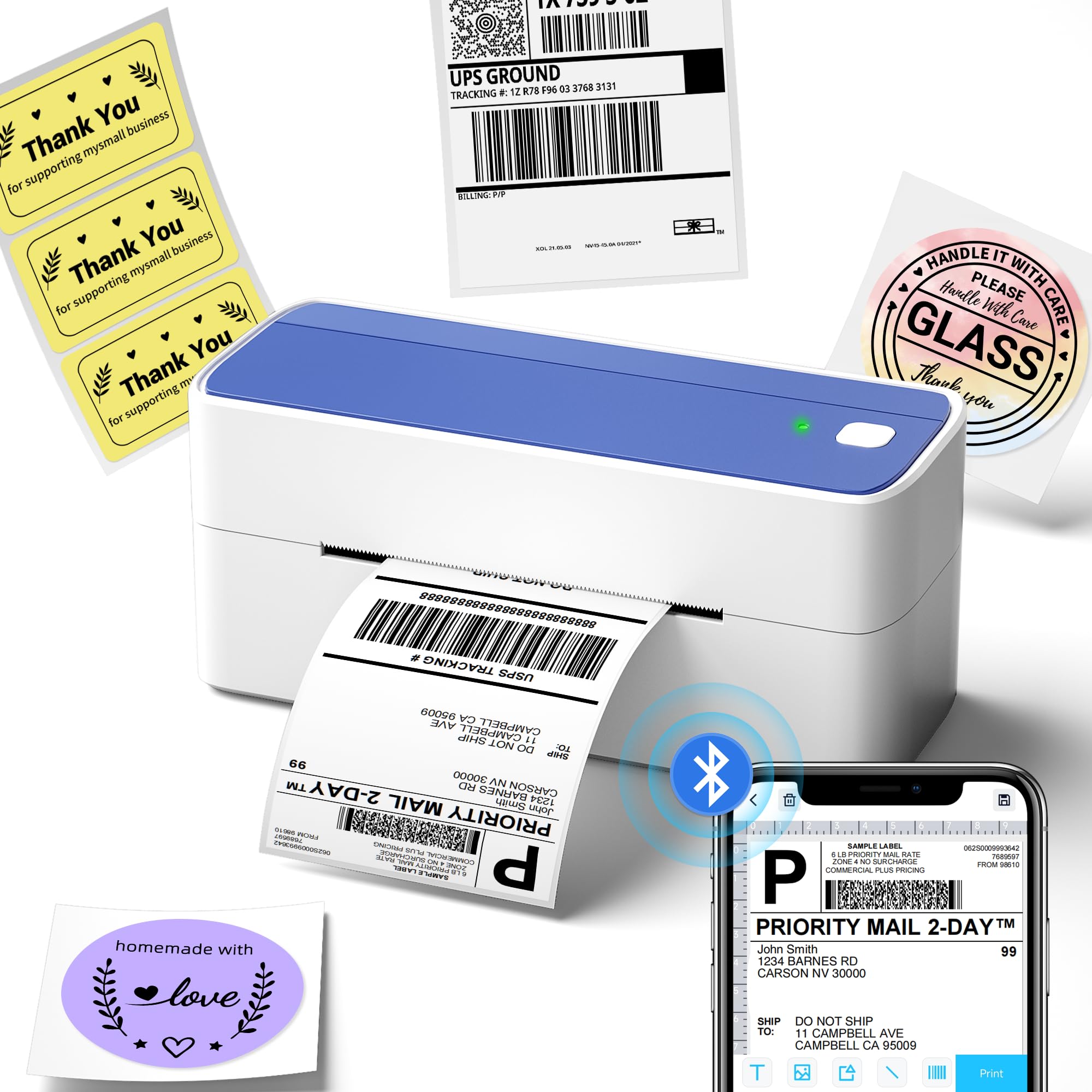 Phomemo 4×6 Shipping Label Printer