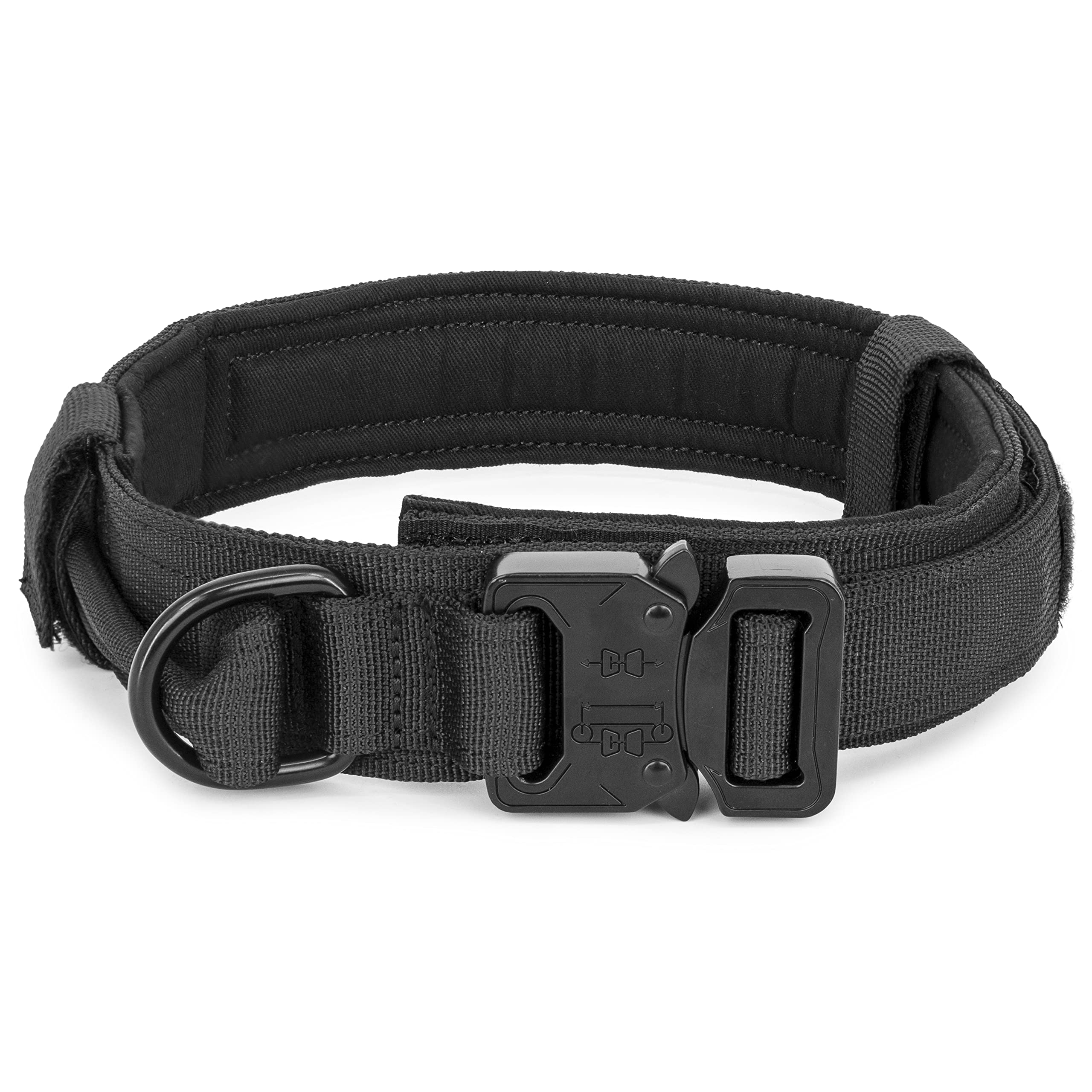 Wolf Tactical Dog Collar, Black XL