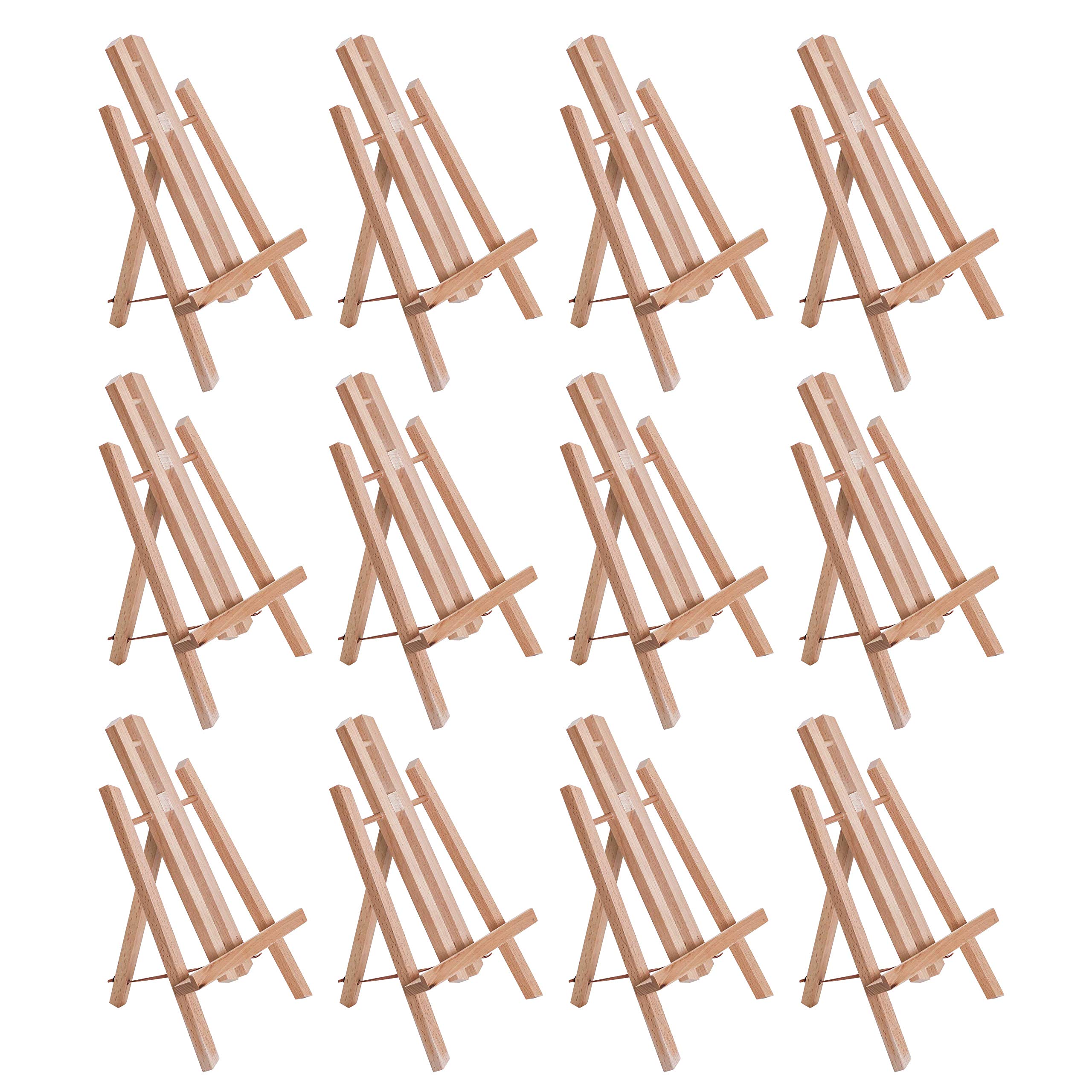 U.S. Art Supply 11" Tabletop Easel, 12-Pack