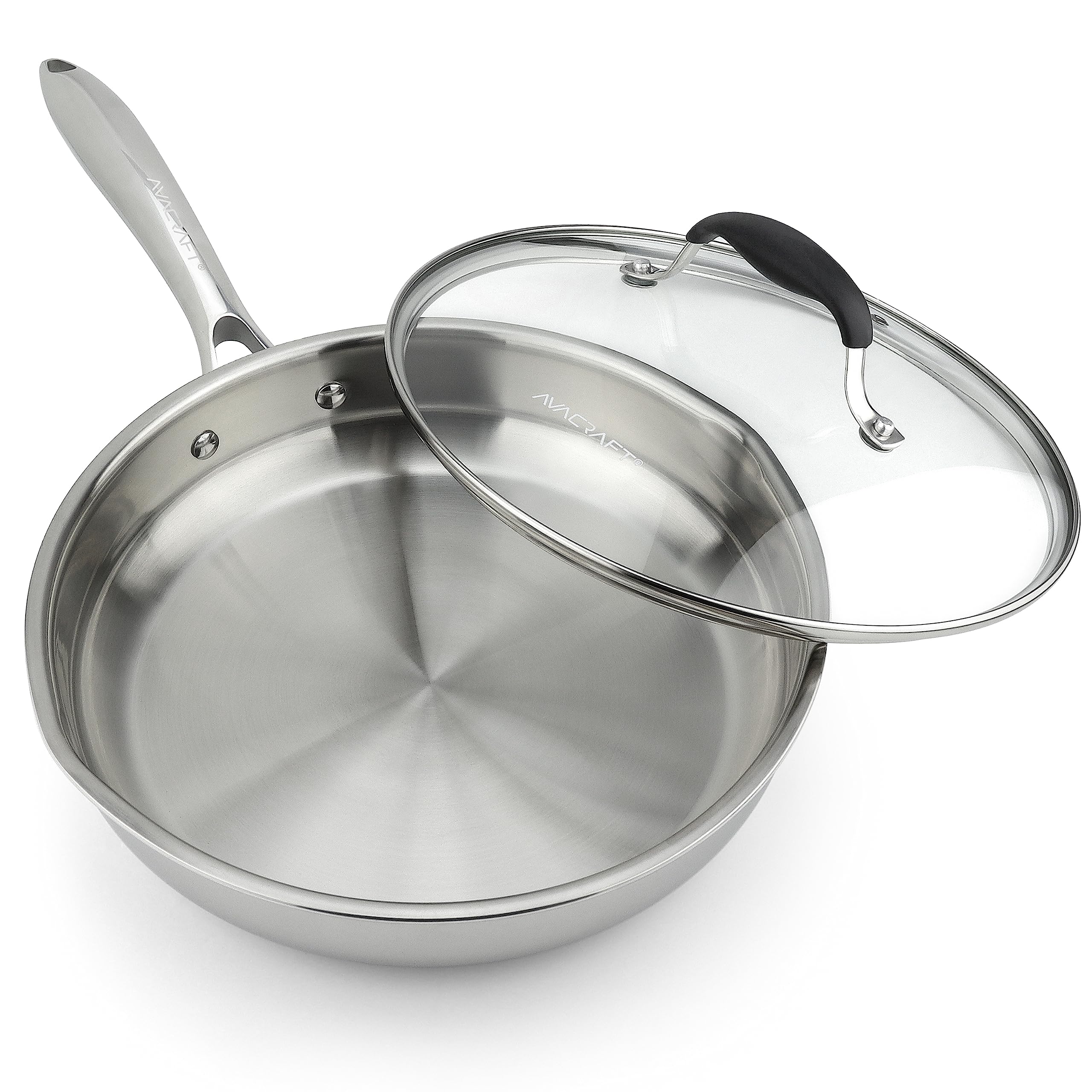 AVACRAFT 10 Inch 18/10 Frying Pan
