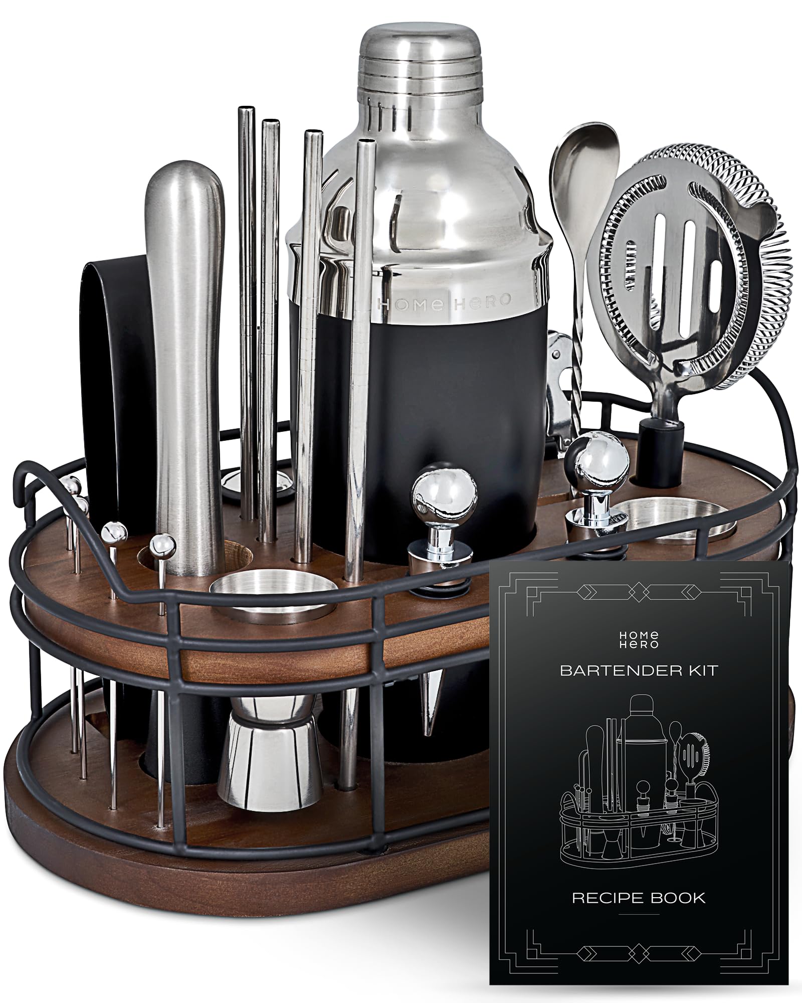 Home Hero 22-Piece Bartender Kit