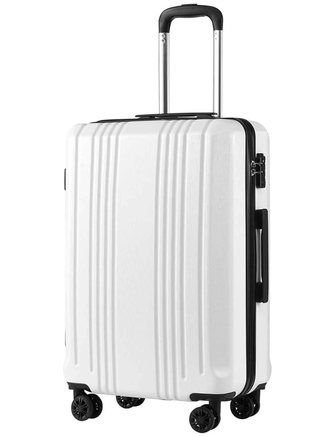 Coolife 20-Inch Carry-On Spinner Suitcase