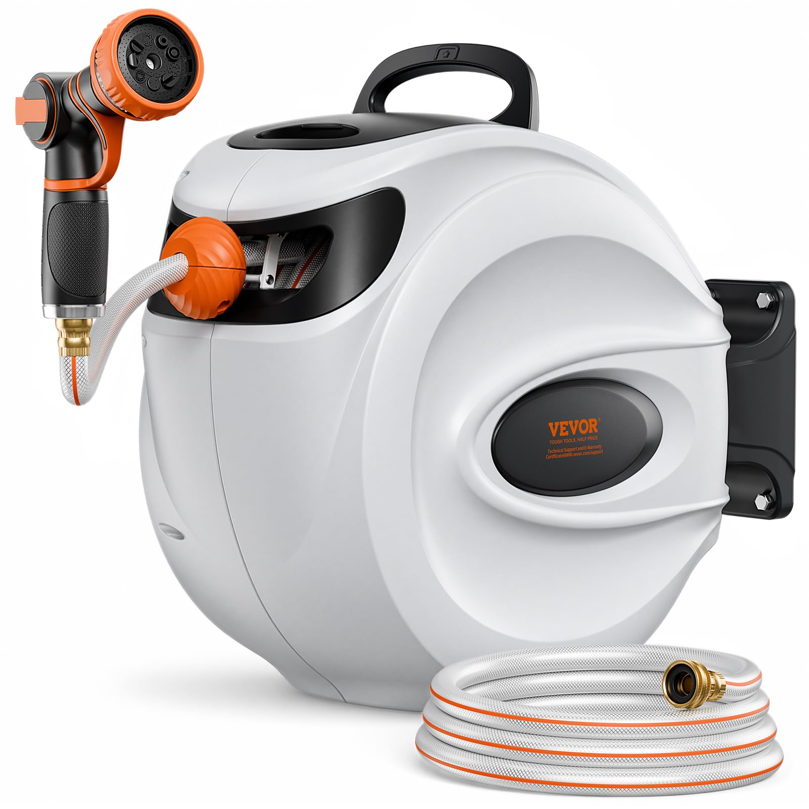 VEVOR 65 ft Retractable Hose Reel