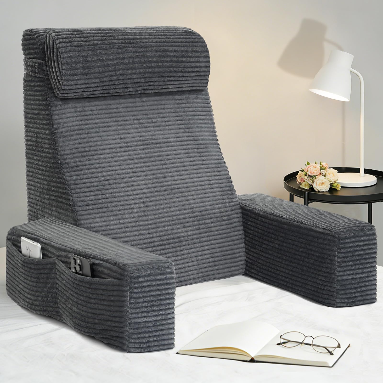Seniny 24" Reading Pillow