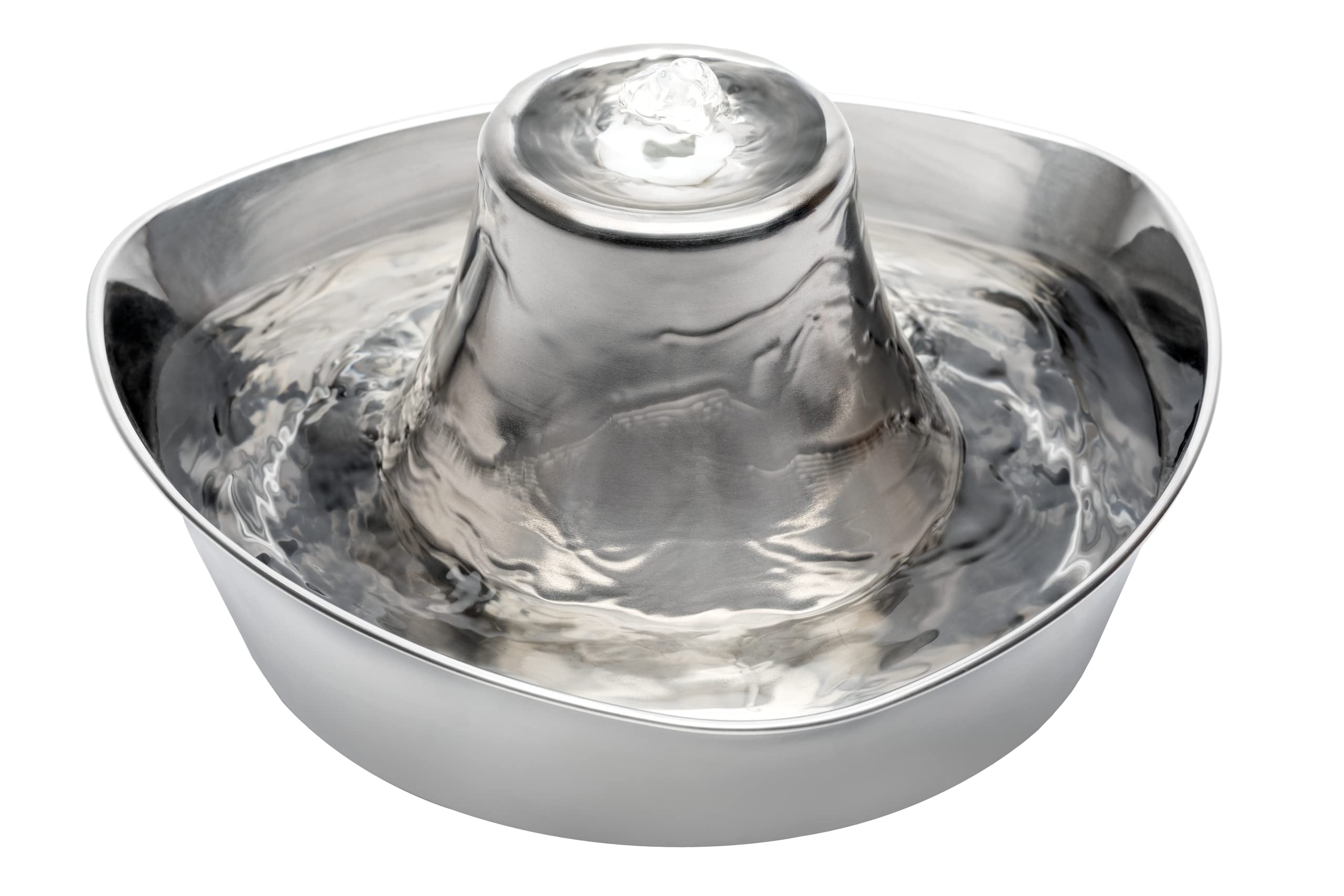 PetSafe Seaside Stainless Cat & Dog Fountain