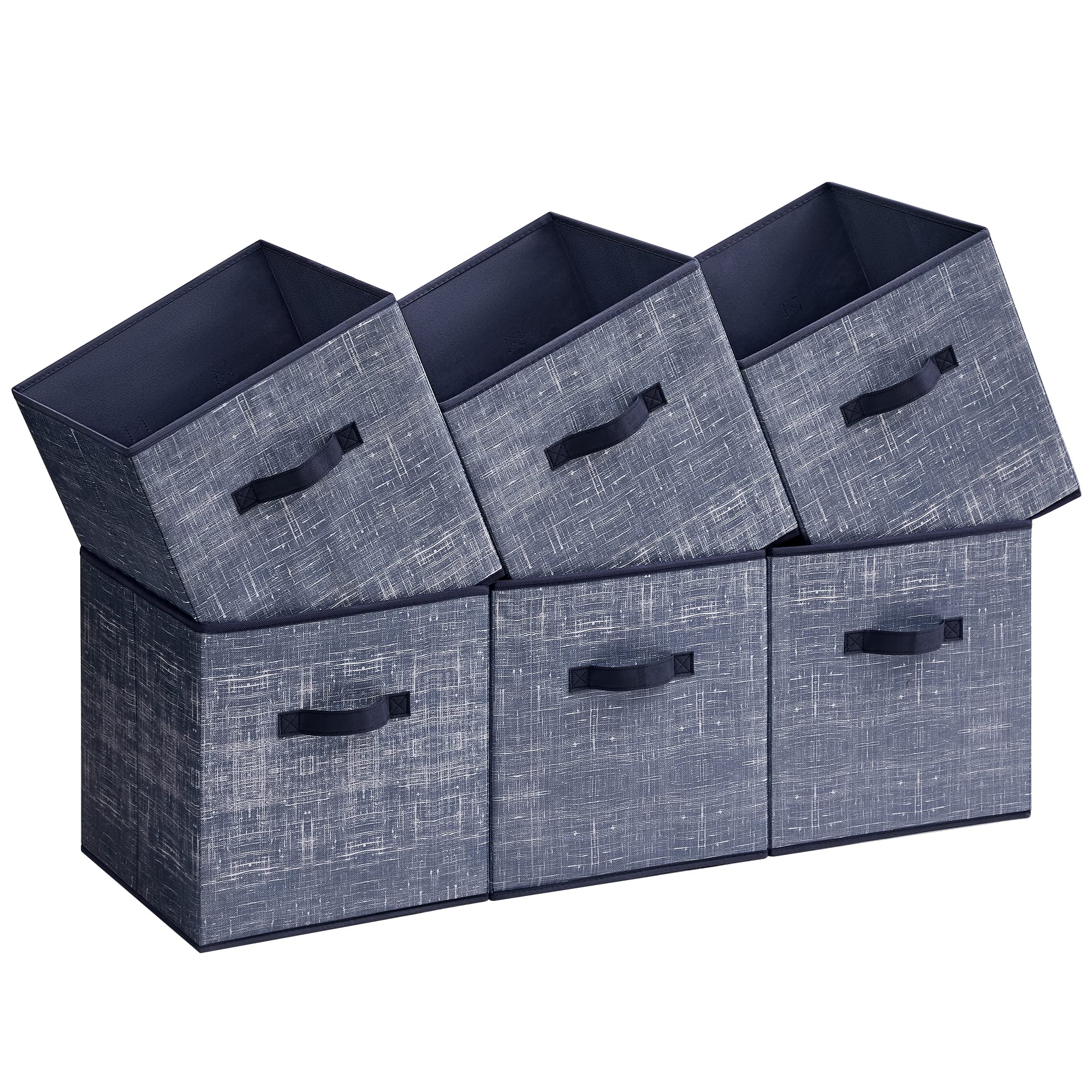 SONGMICS 11.8-Inch Storage Cubes, Set of 6