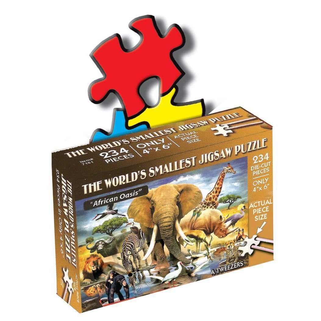 TDC Games African Oasis Mini Puzzle