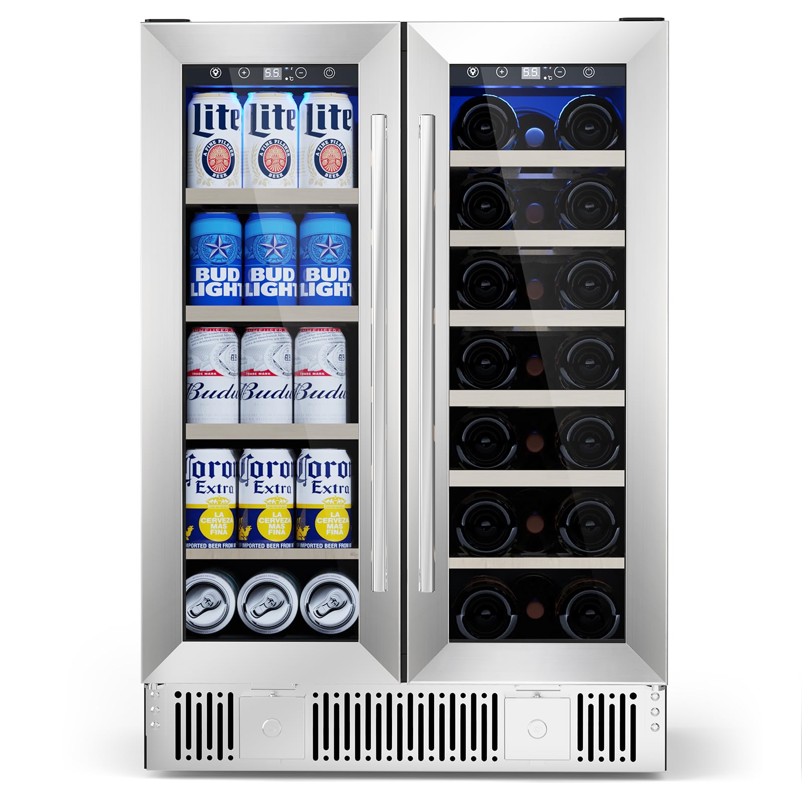 Electactic Dual Zone Wine and Beverage Refrigerator