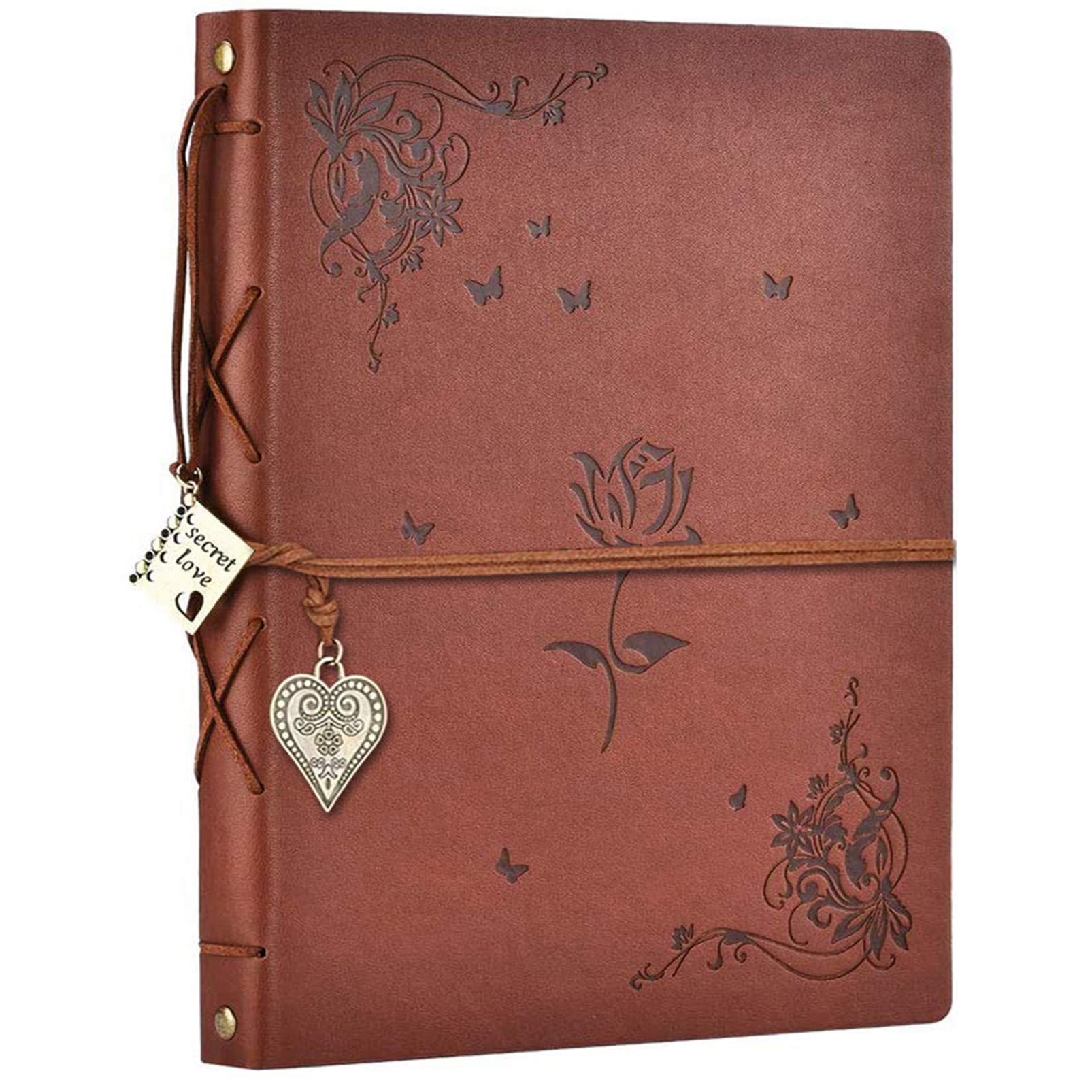 ZEEYUAN Scrapbook Album Leather Photo Album