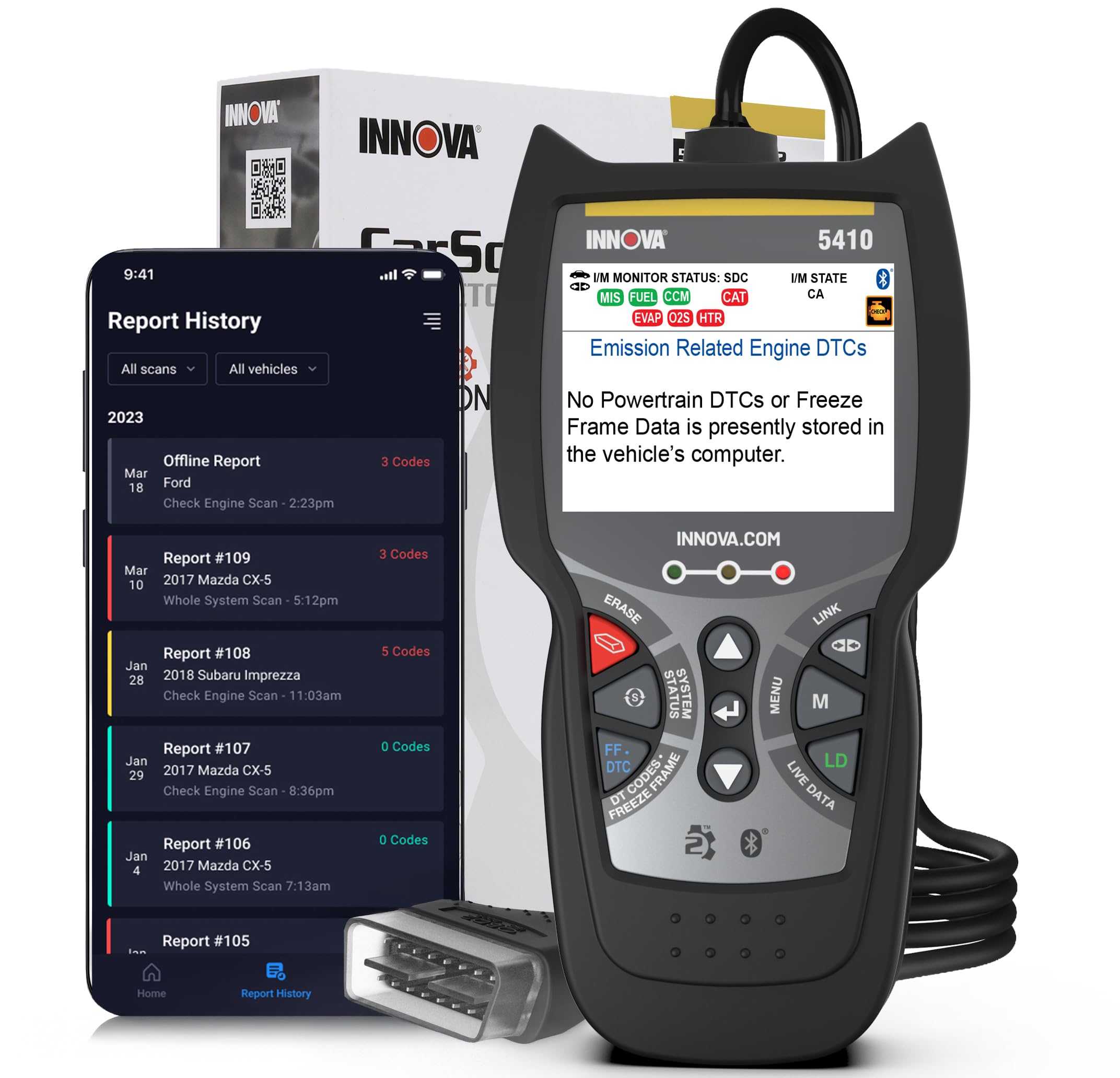 Innova 5410 All-System OBD2 Scanner