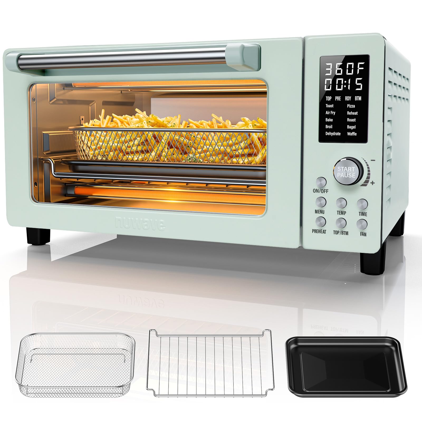 Nuwave Bravo Pro 21-Qt Oven, Mint Green