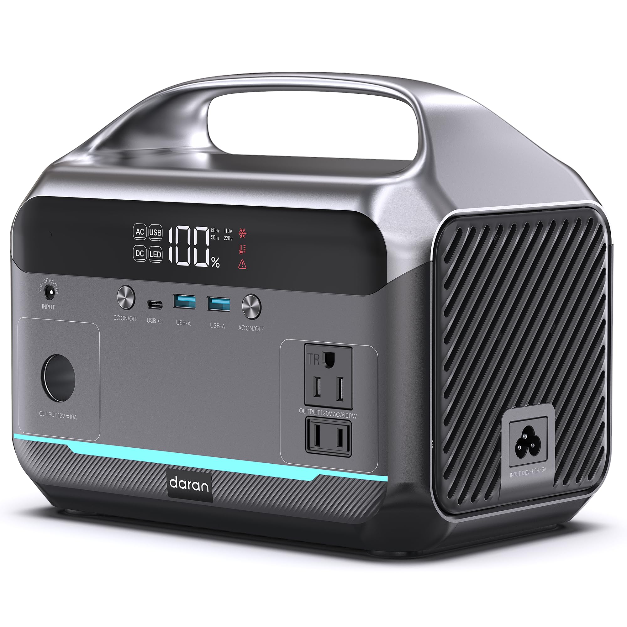 DARAN 600W Portable Power Station