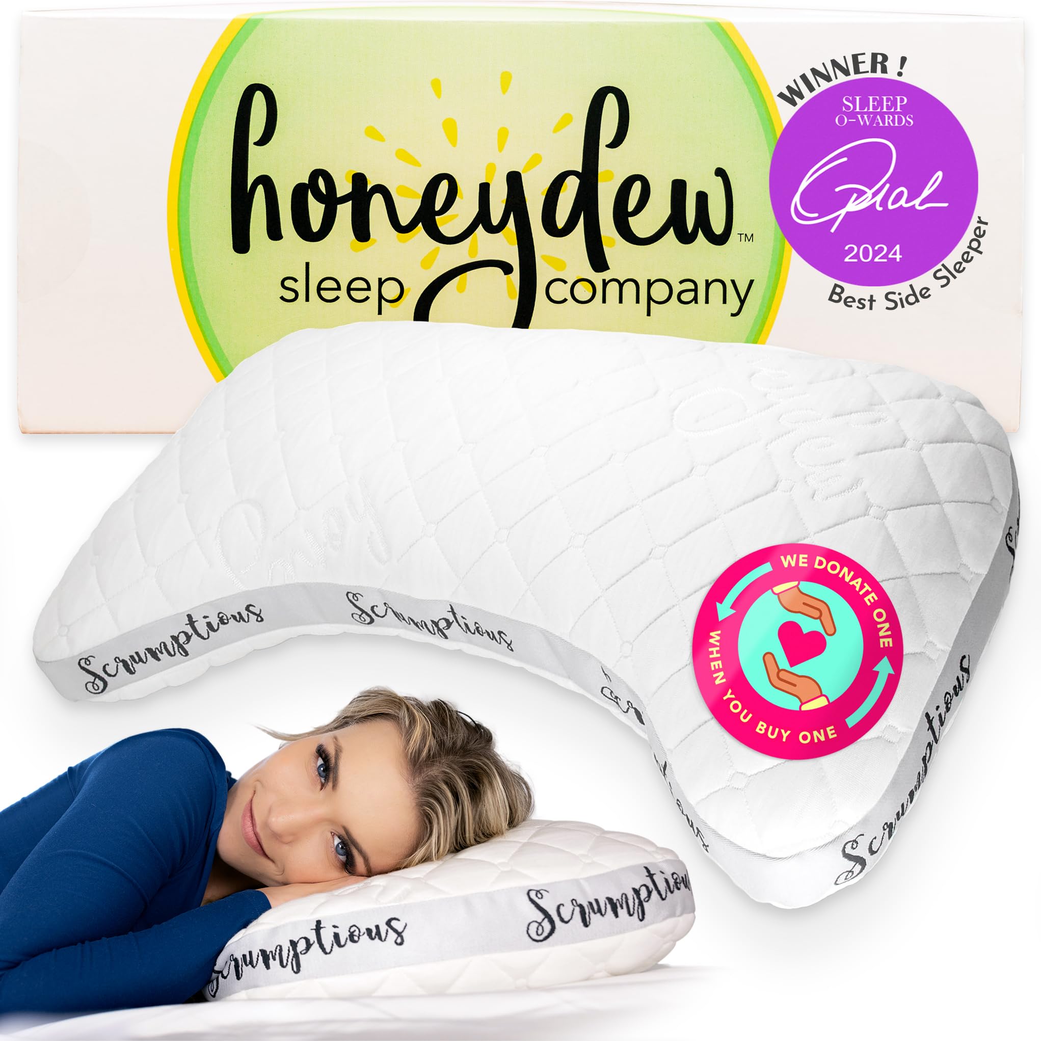 Honeydew Scrumptious Cooling Side Sleeping Pillow
