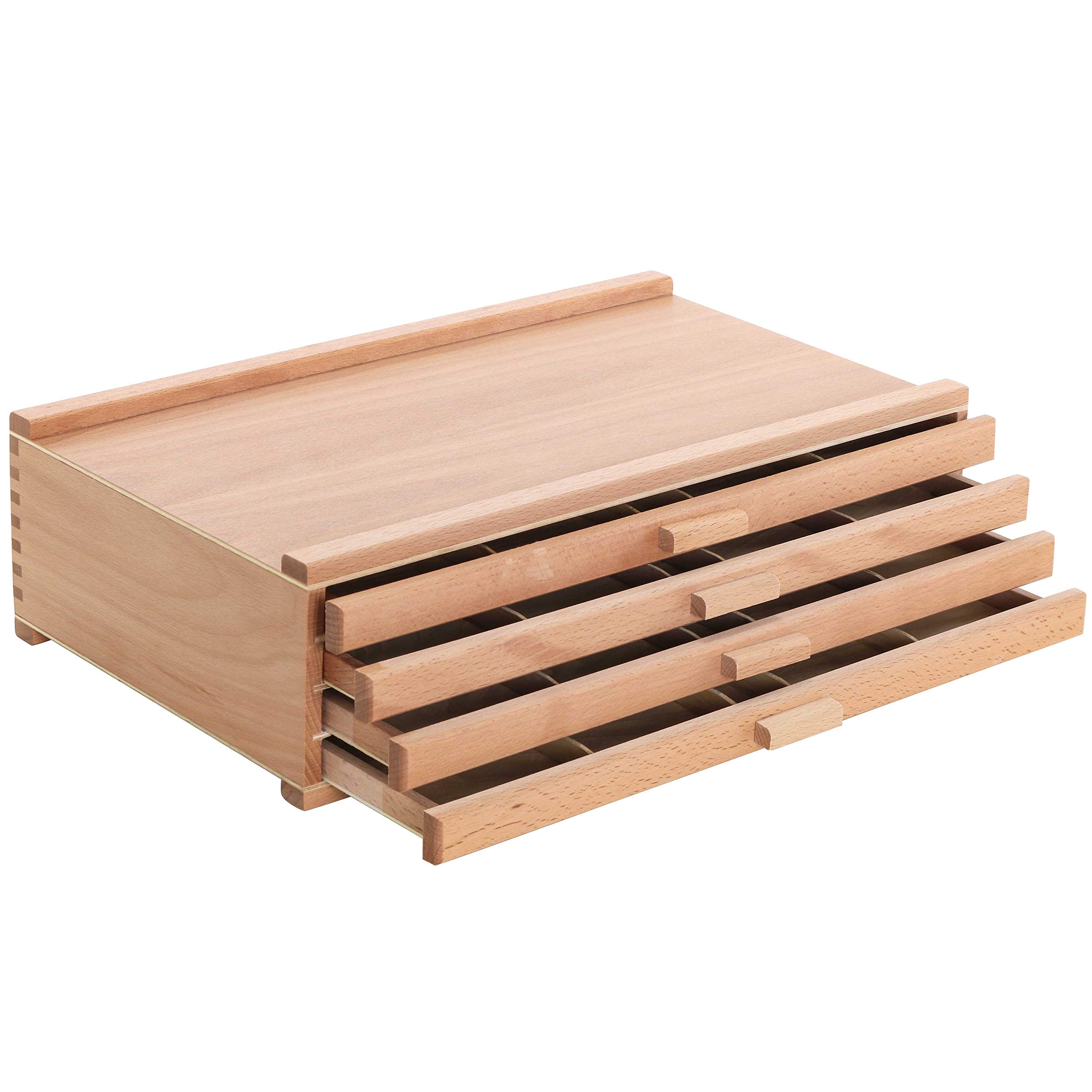 U.S. Art Supply 4-Drawer Artist Tool Box