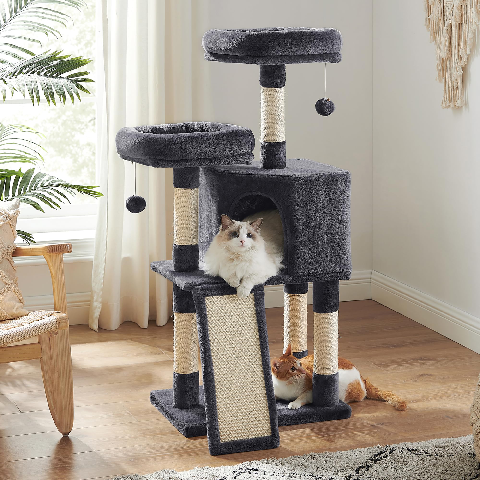 Feandrea 45.3-Inch Cat Tower
