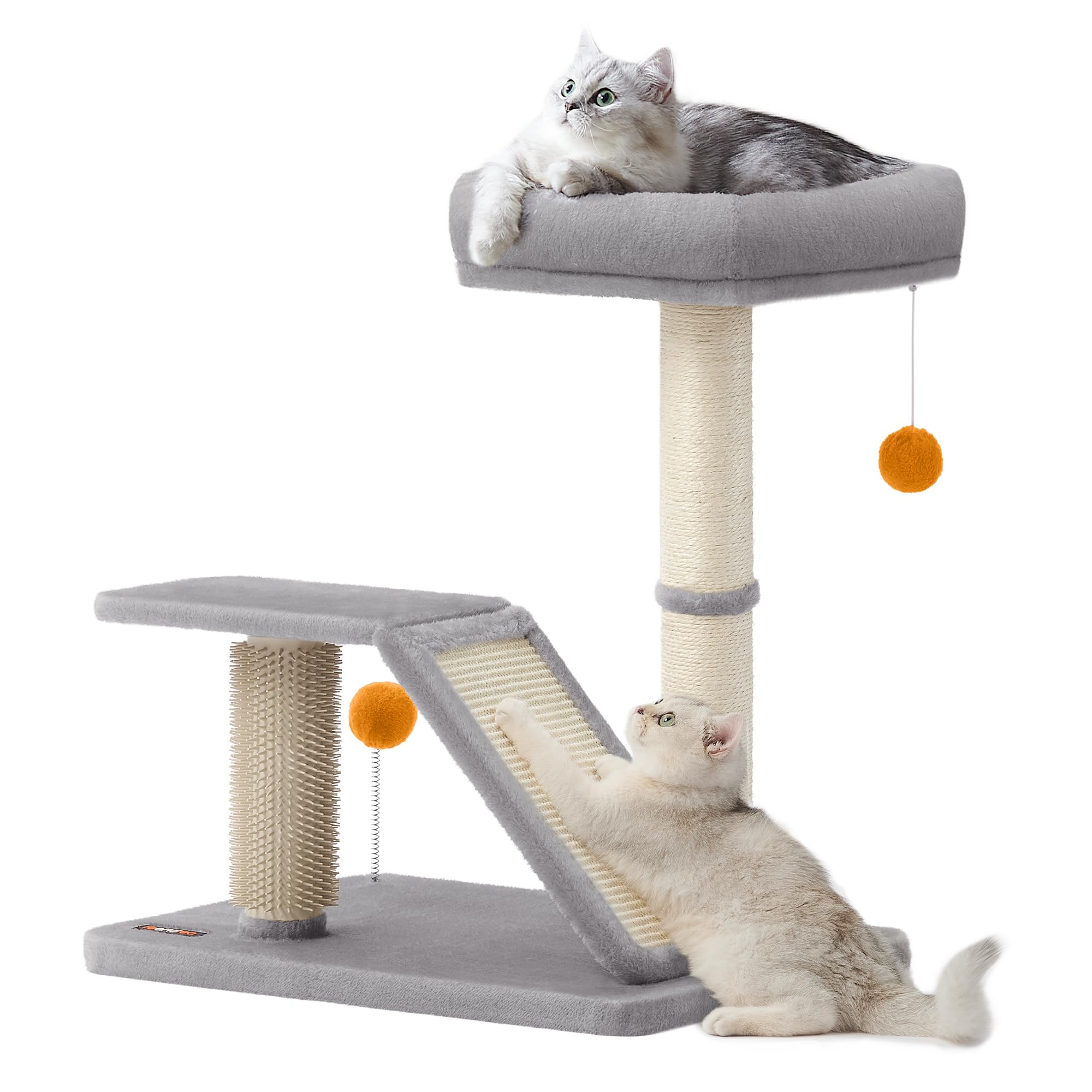 Feandrea Cat Scratching Post with Bed