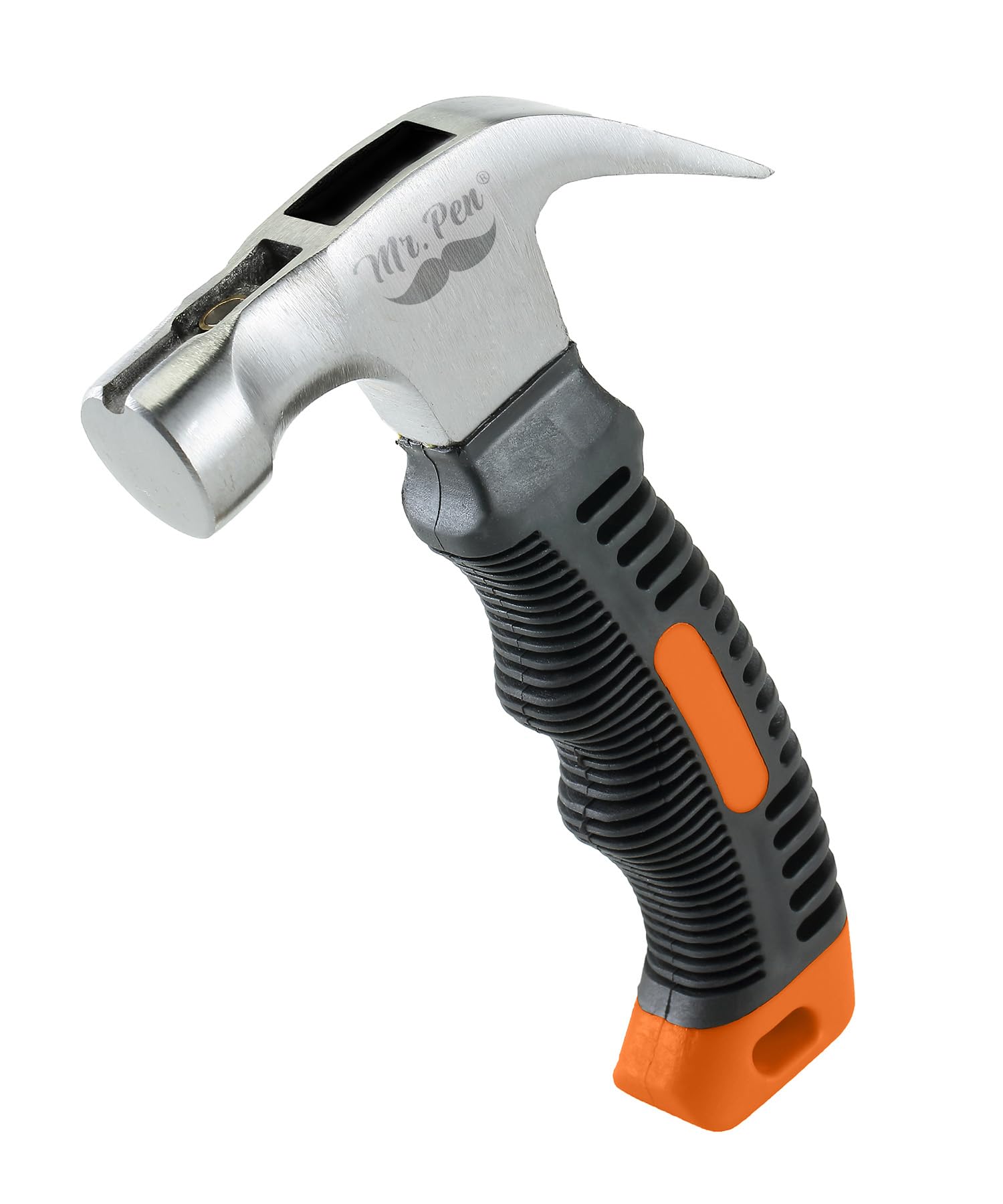 Mr. Pen 8 oz Claw Hammer, Orange