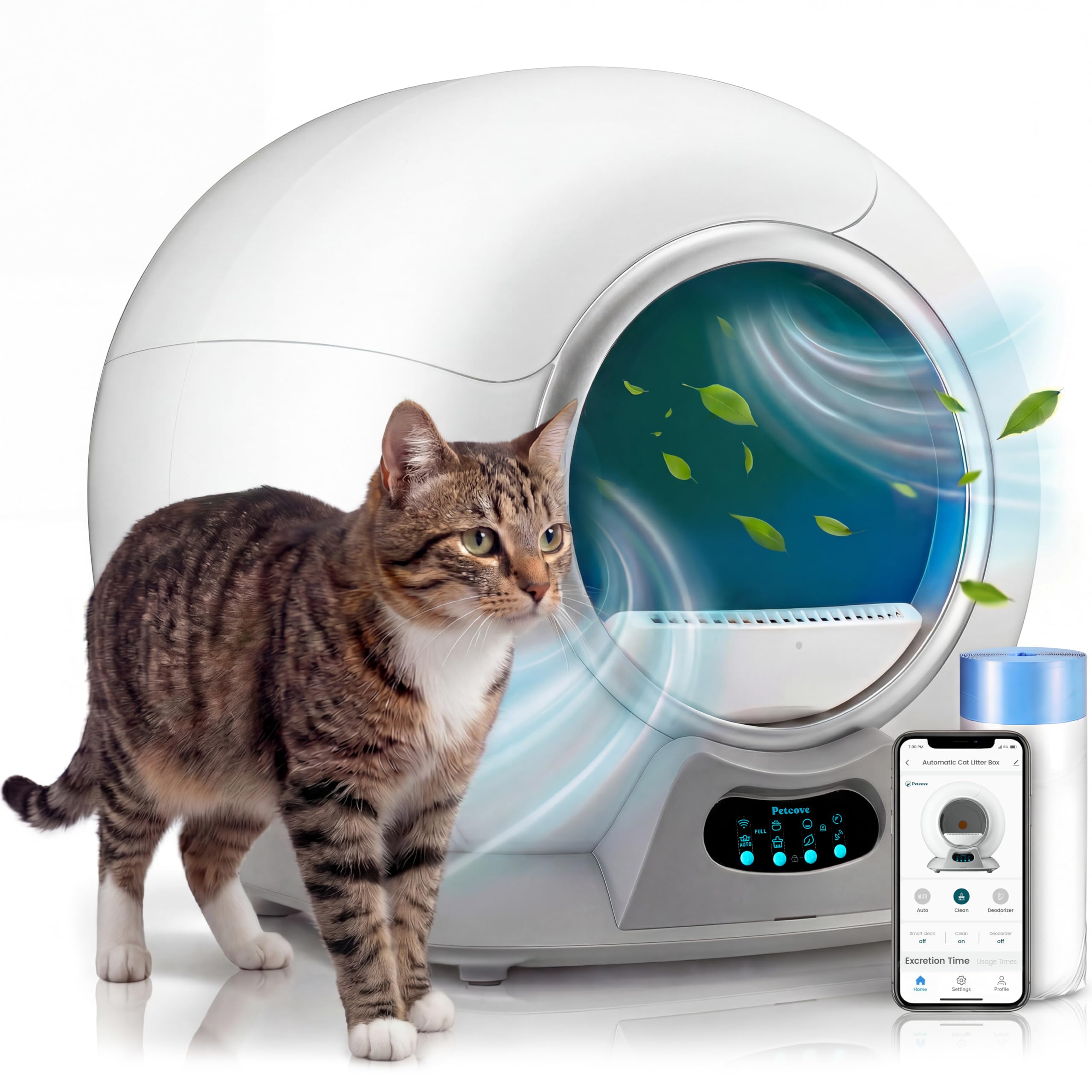 Petcove PurrTek Automatic Litter Box