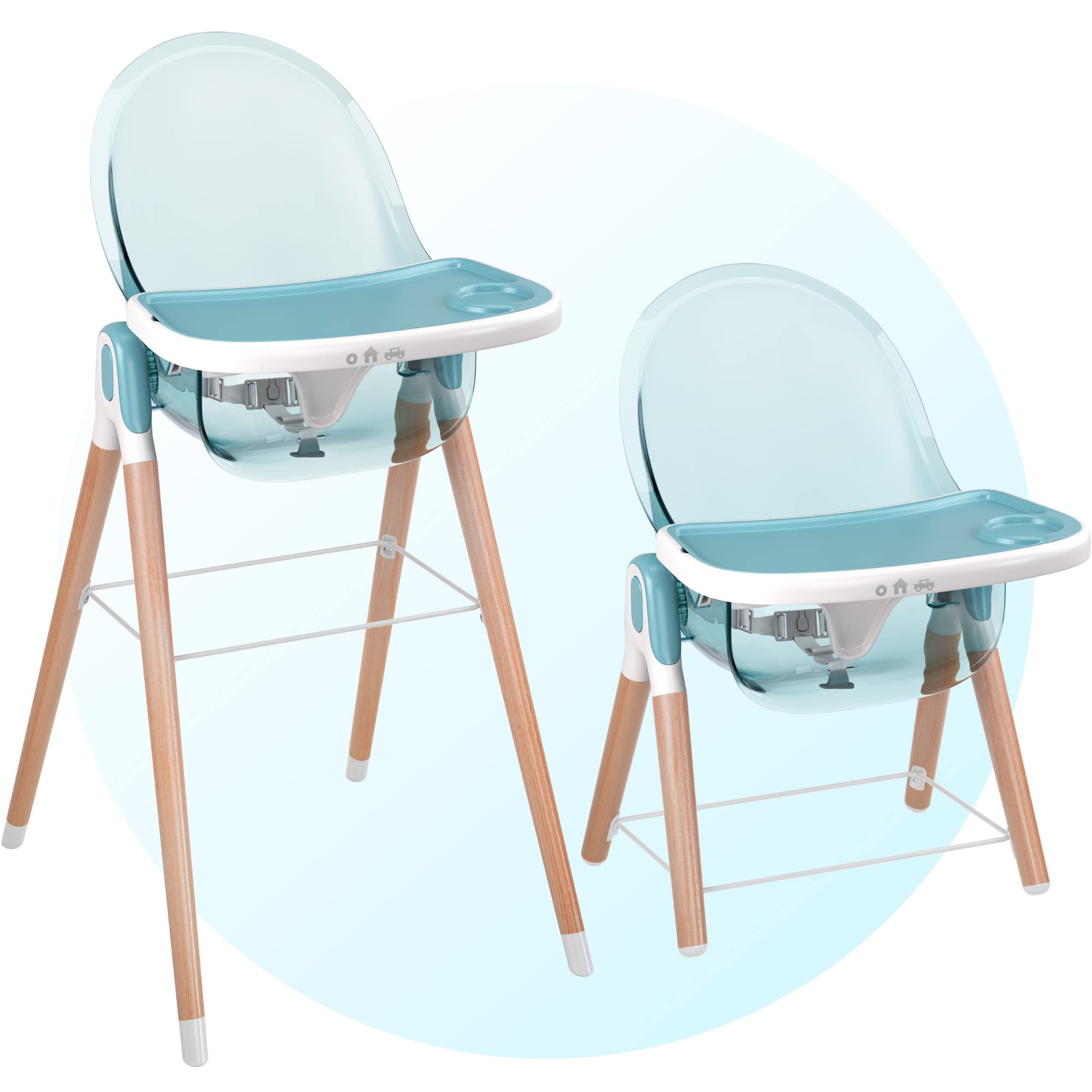 Children of Design 6-in-1 Deluxe High Chair