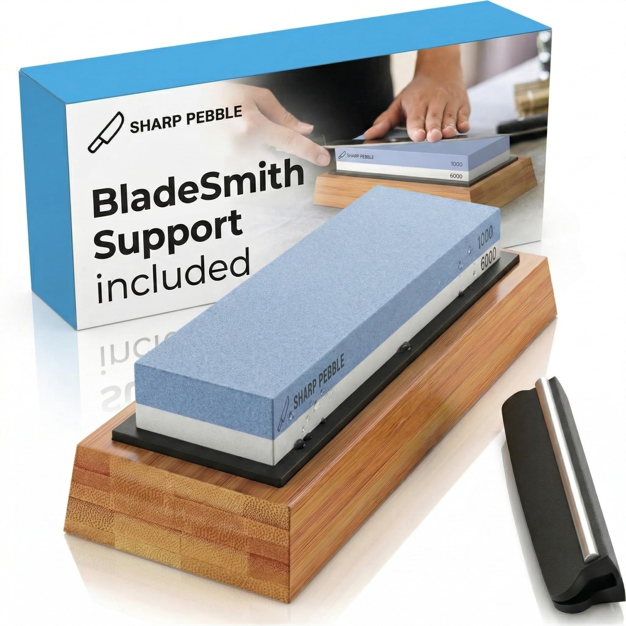 Sharp Pebble Whetstone Knife Sharpening System