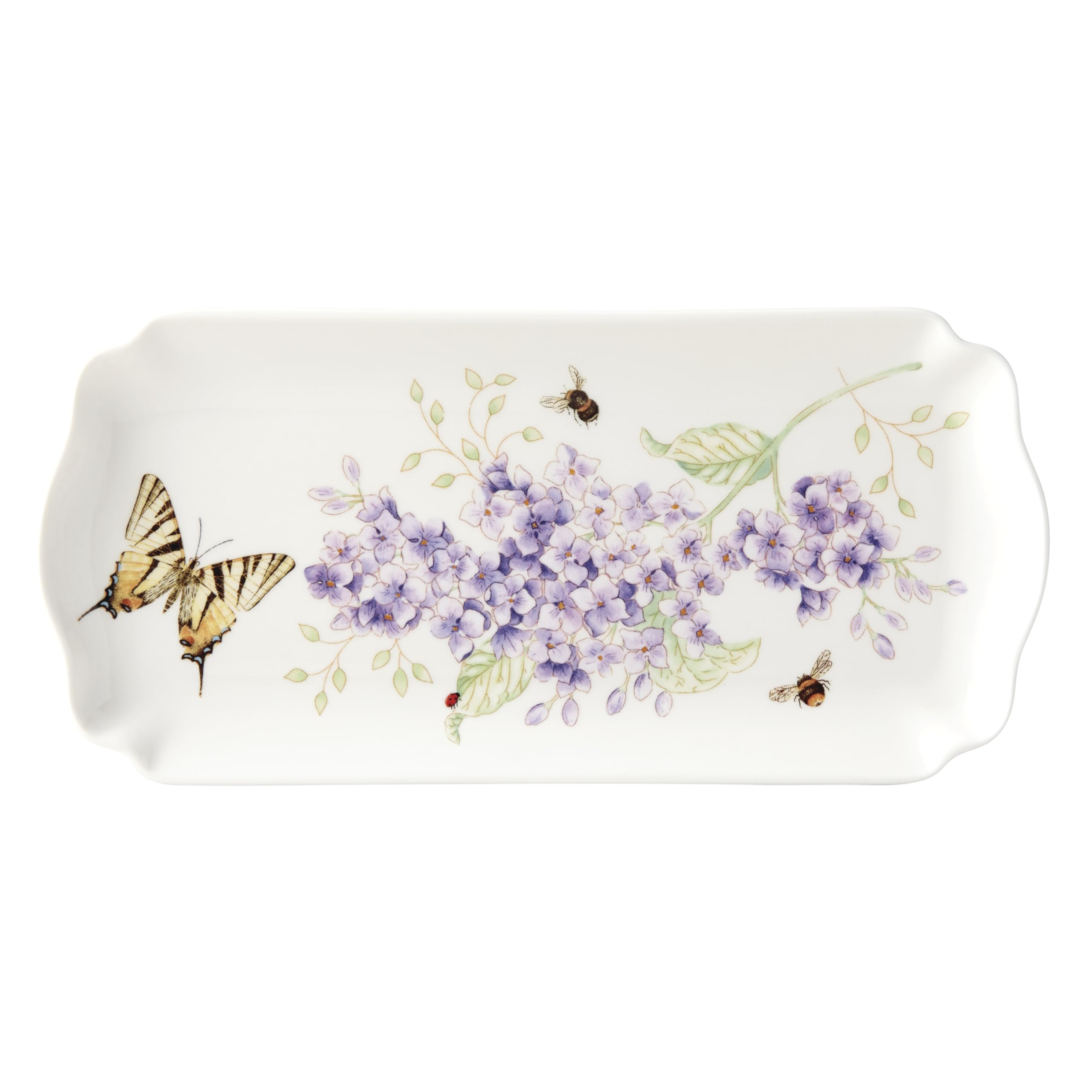 Lenox Butterfly Meadow Porcelain Serving Tray