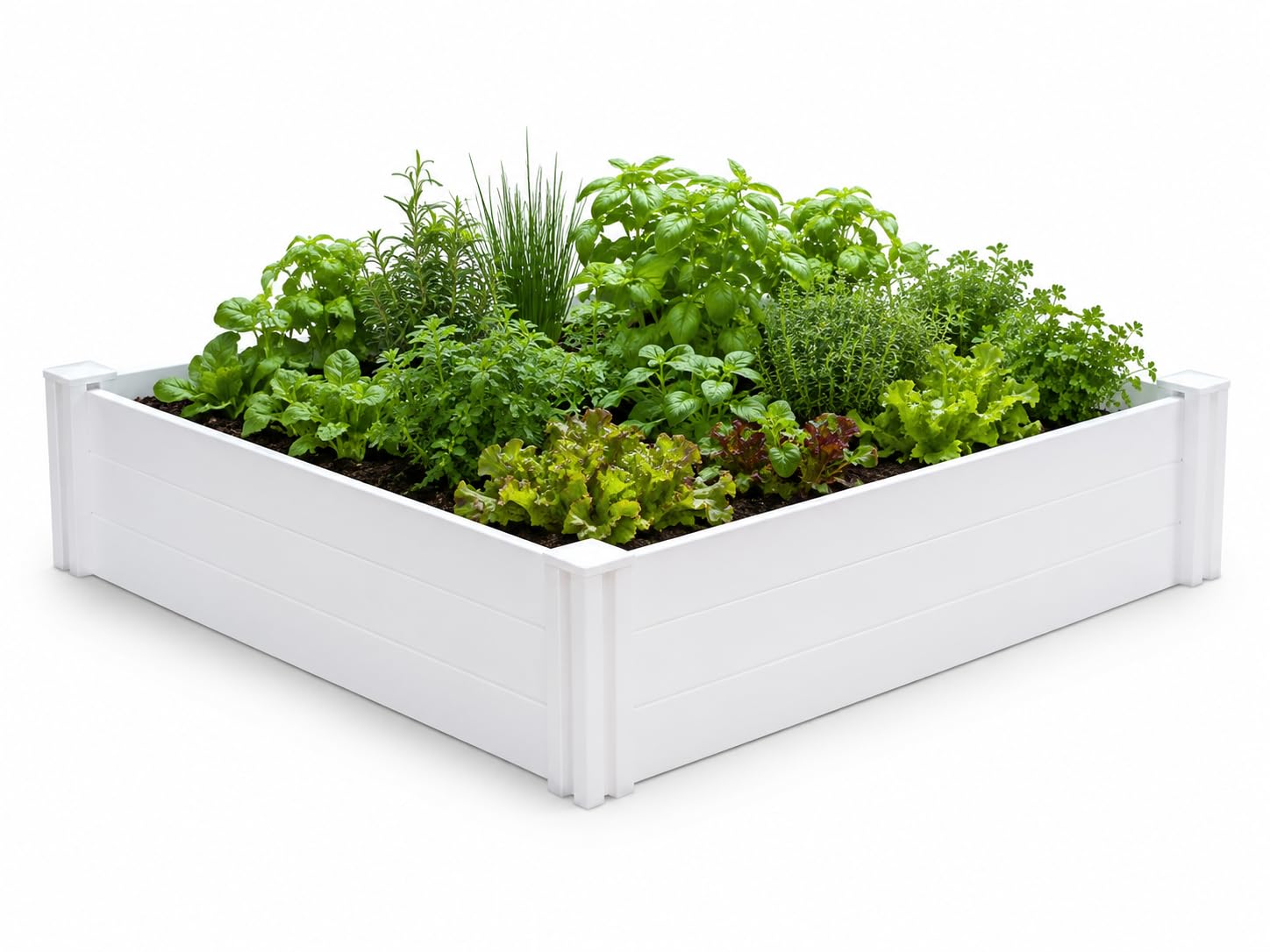 Vita Classic 4 Foot x 4 Foot x 11 inch Raised Garden Bed