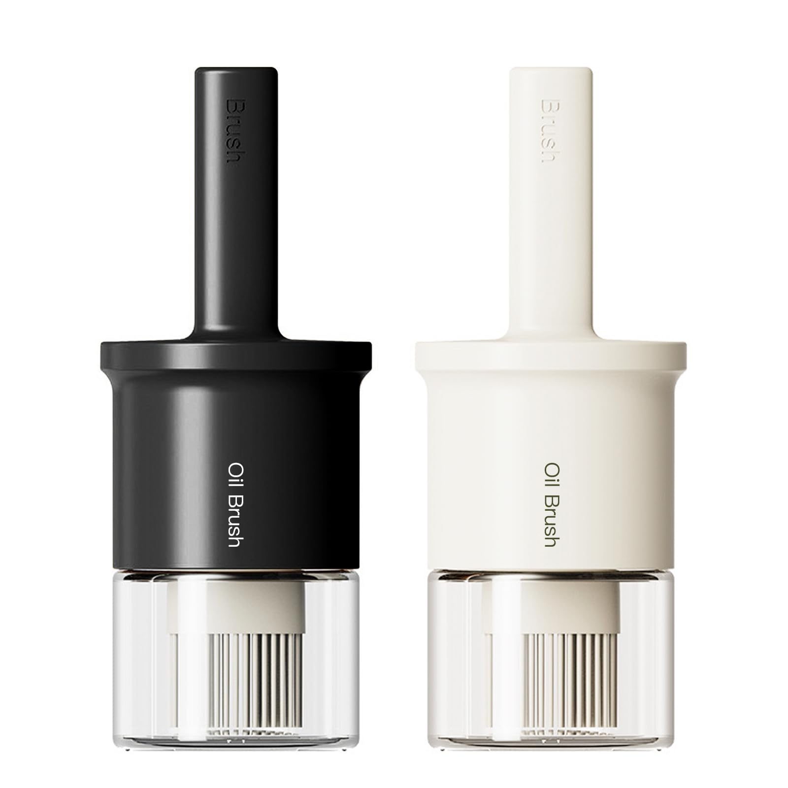 YARRAMATE 10oz Oil Dispenser with Brush, 2-Pack