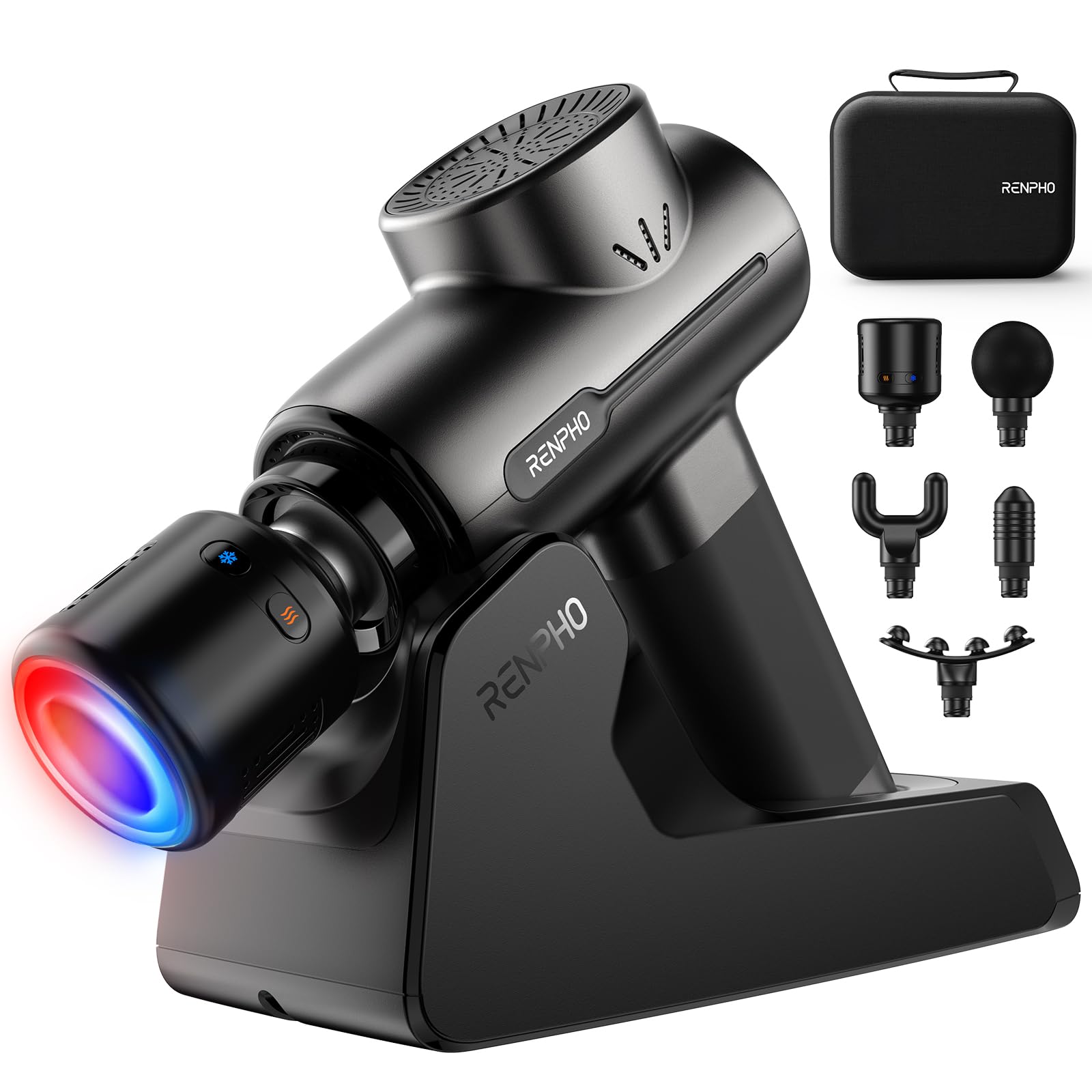 RENPHO Active+ Thermacool Deluxe Massage Gun